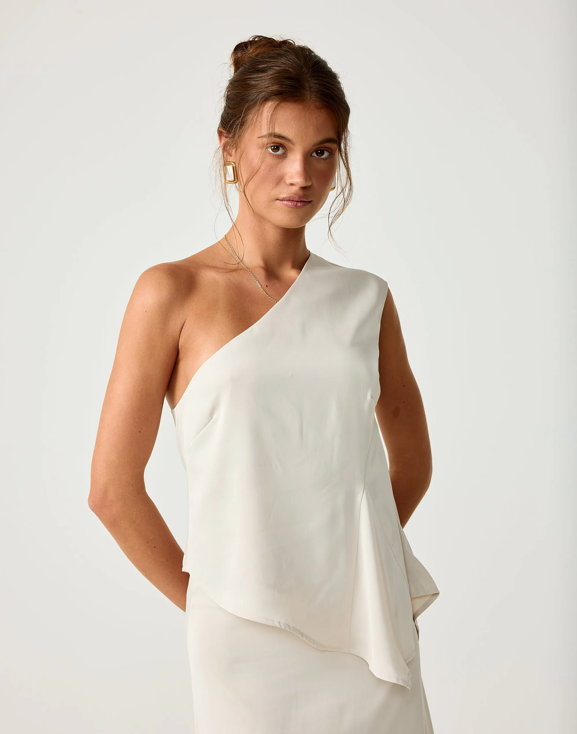 Stolen Glances Top (Oat) sold by Charcoal Clothing