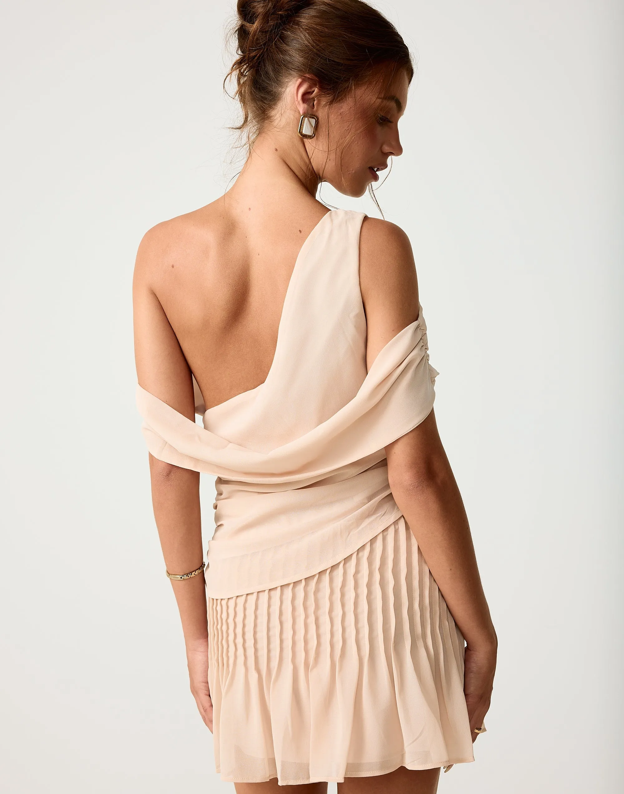 Harriette Mini Skirt (Seashell) sold by Charcoal Clothing product image thumbnail 5
