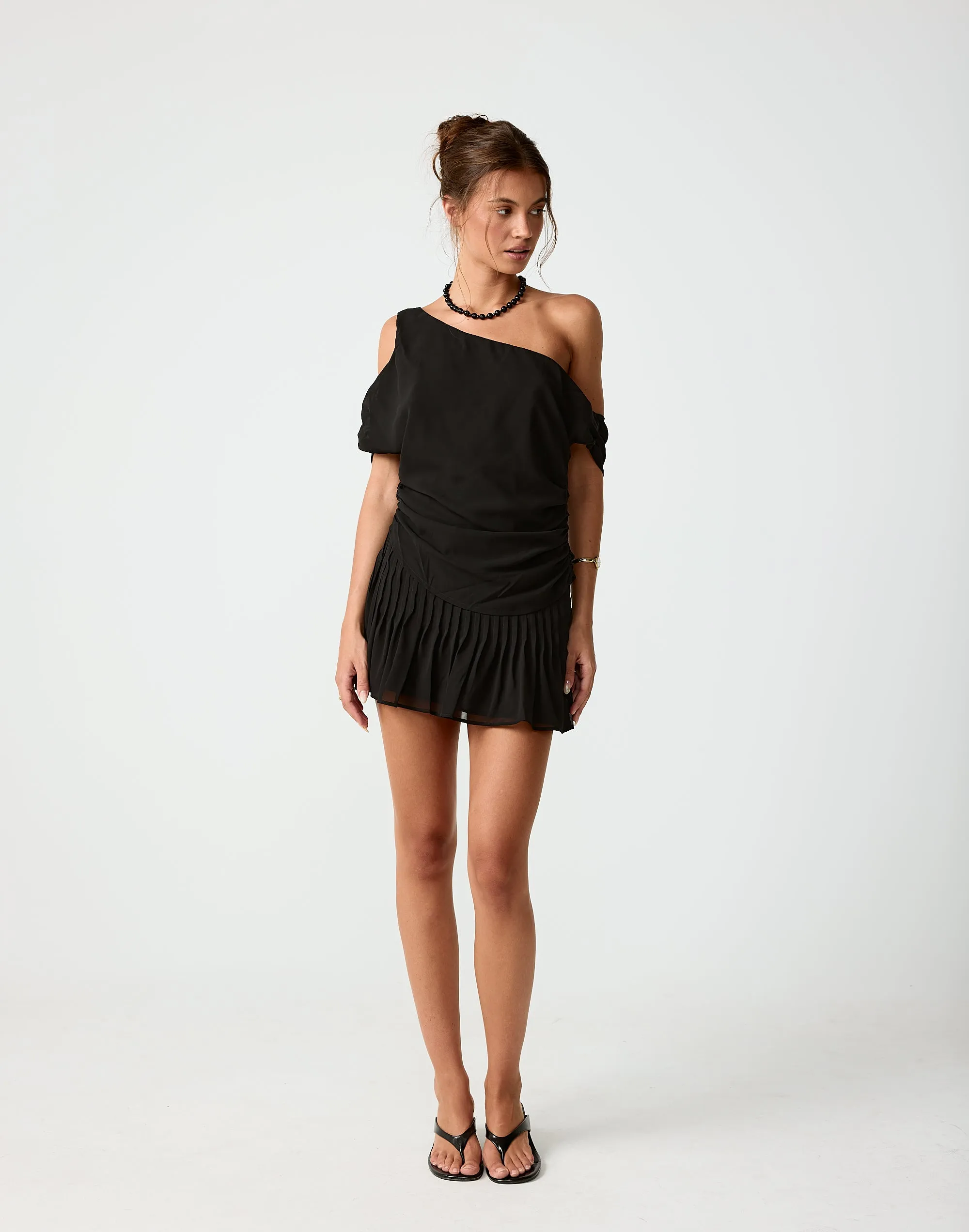 Harriette Mini Skirt (Black) sold by Charcoal Clothing product image thumbnail 3