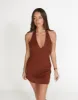 Kit Mini Dress (Nutshell) sold by Charcoal Clothing