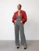 Vista Bomber (Crimson) - By Lioness sold by Charcoal Clothing
