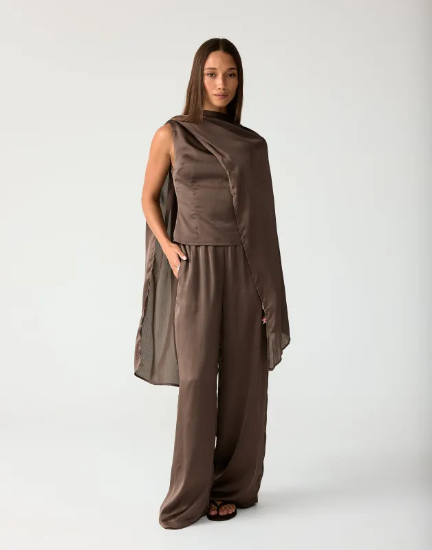 Alfie Top (Slate) made by Charcoal Clothing