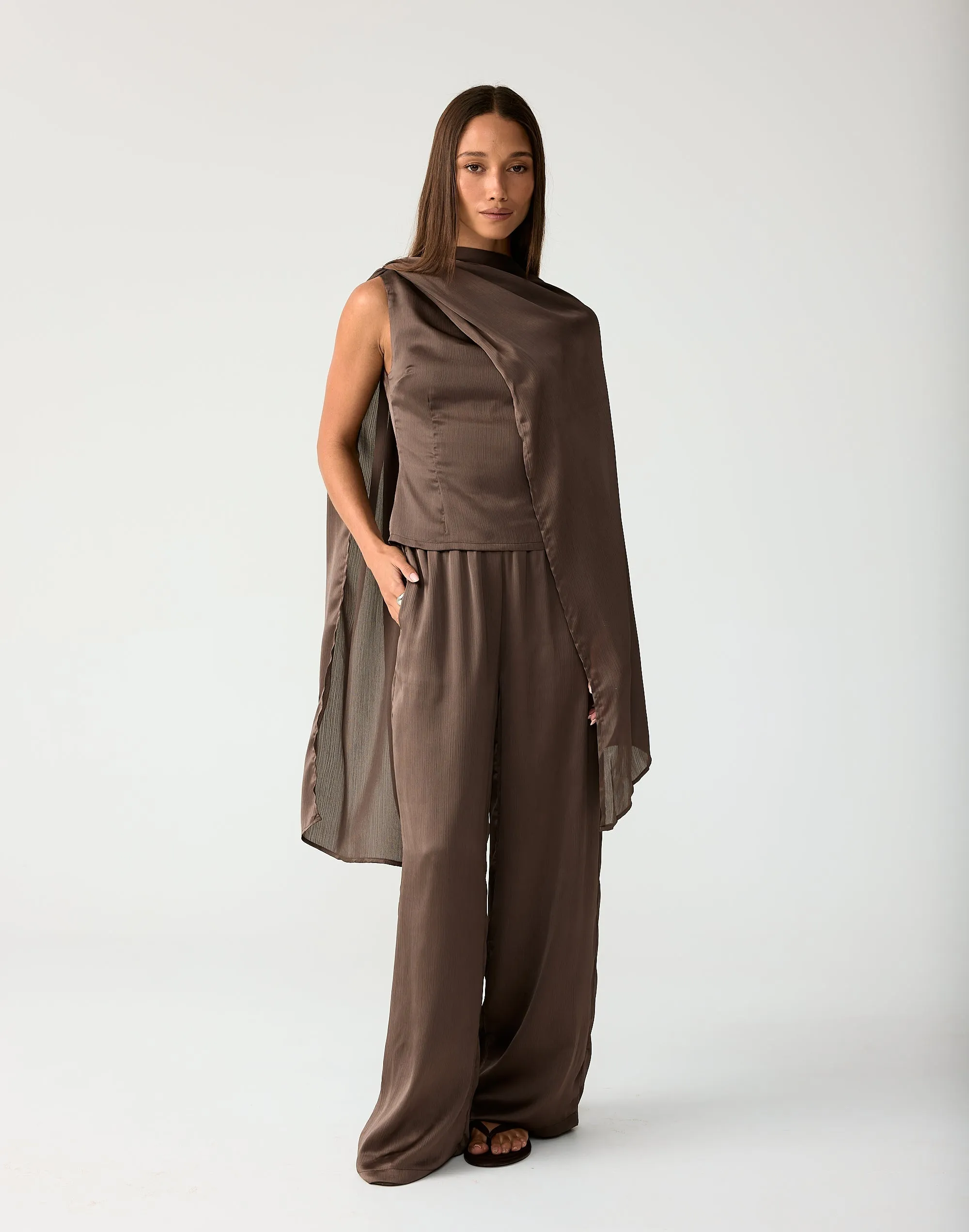 Alfie Top (Slate) sold by Charcoal Clothing