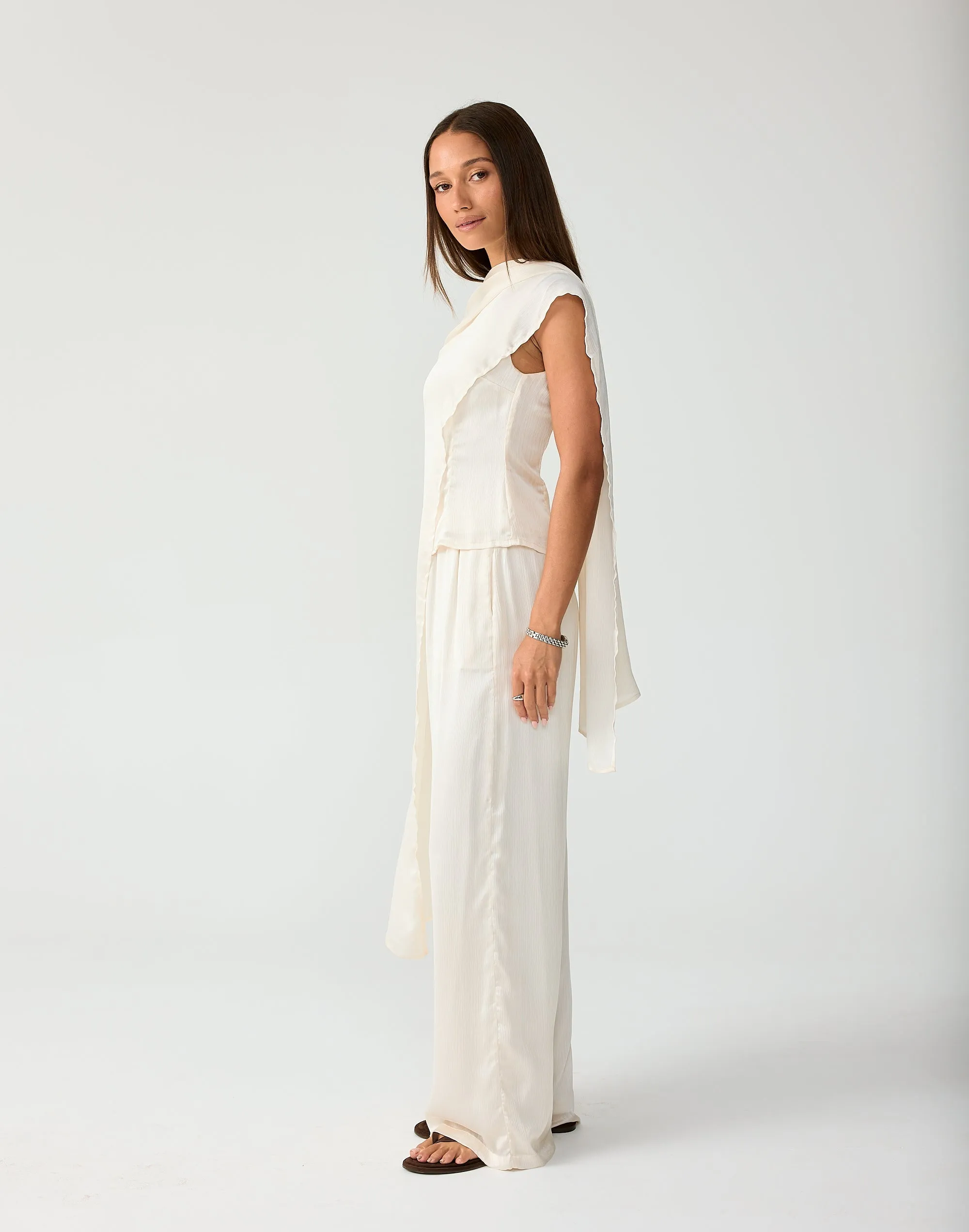 Alfie Pants (Cream) sold by Charcoal Clothing product image thumbnail 5