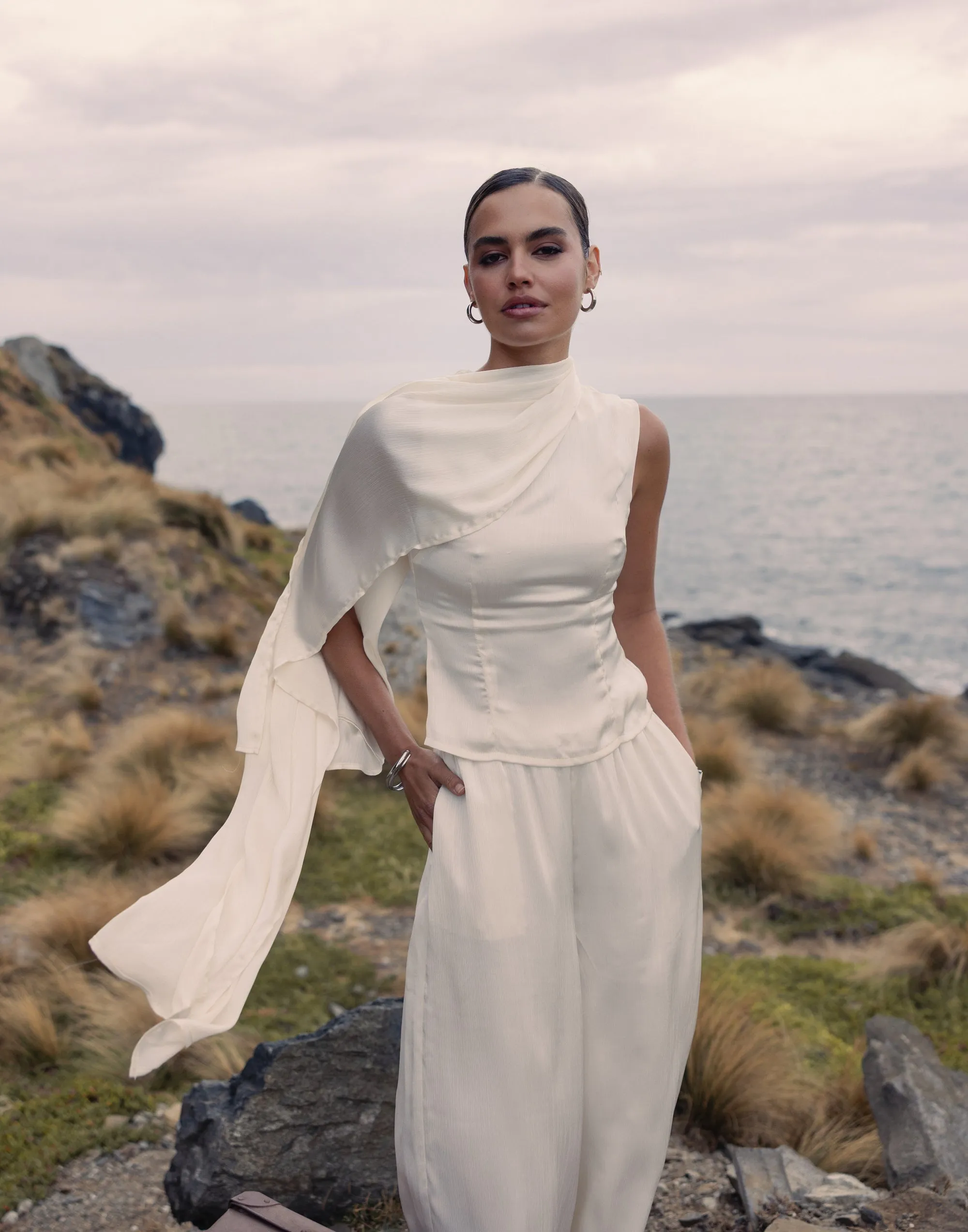 Alfie Pants (Cream) sold by Charcoal Clothing product image thumbnail 4