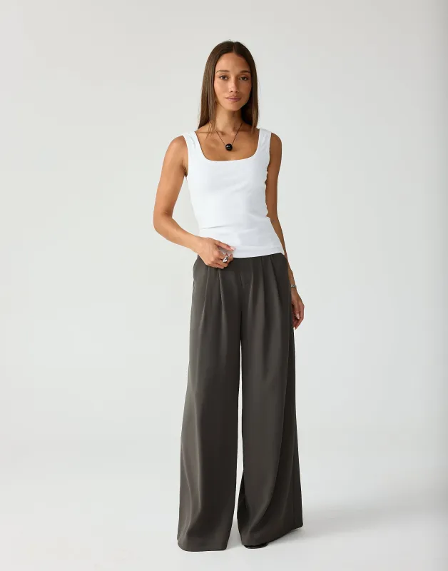 Lyria Pants (Slate) sold by Charcoal Clothing