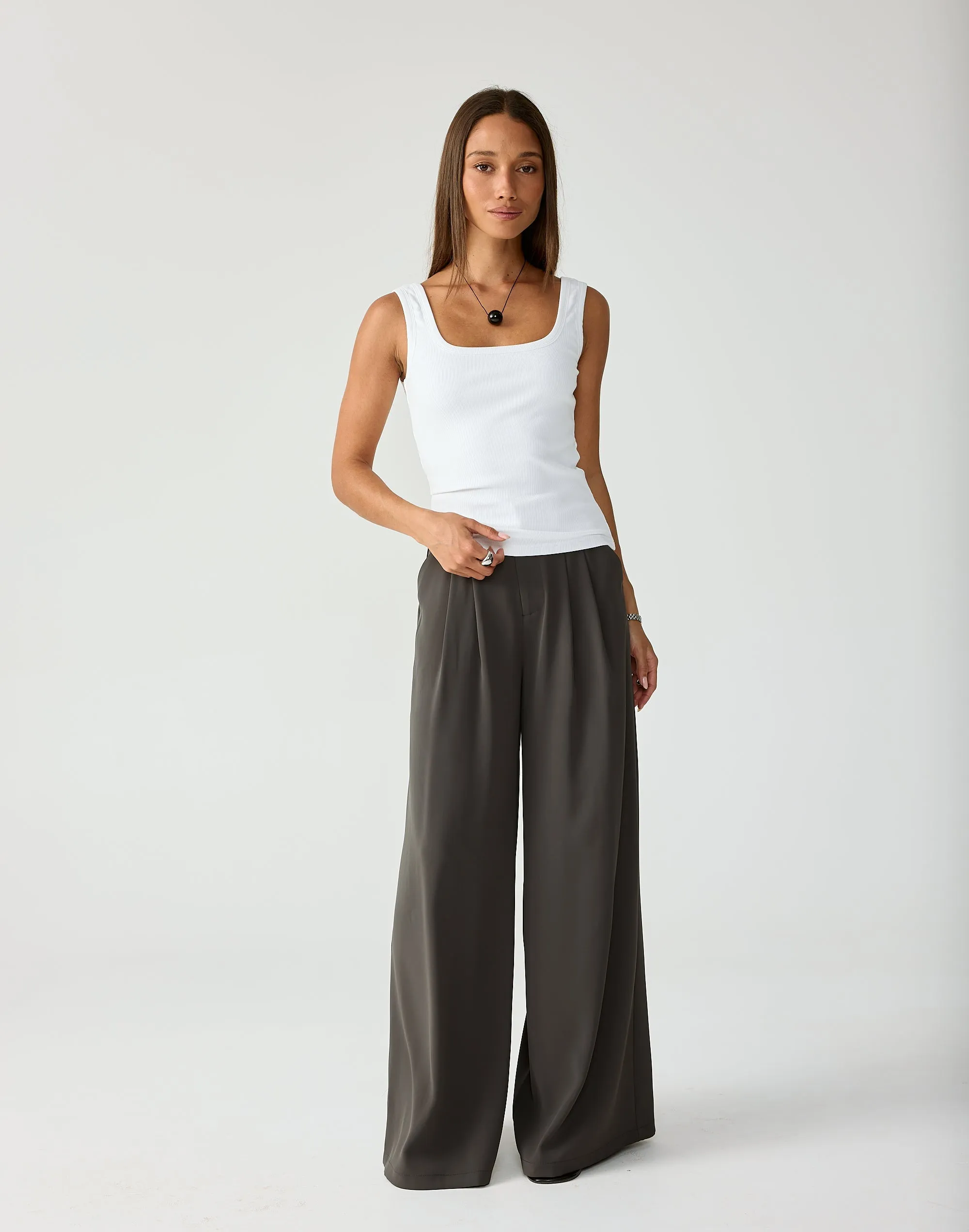 Lyria Pants (Slate) sold by Charcoal Clothing