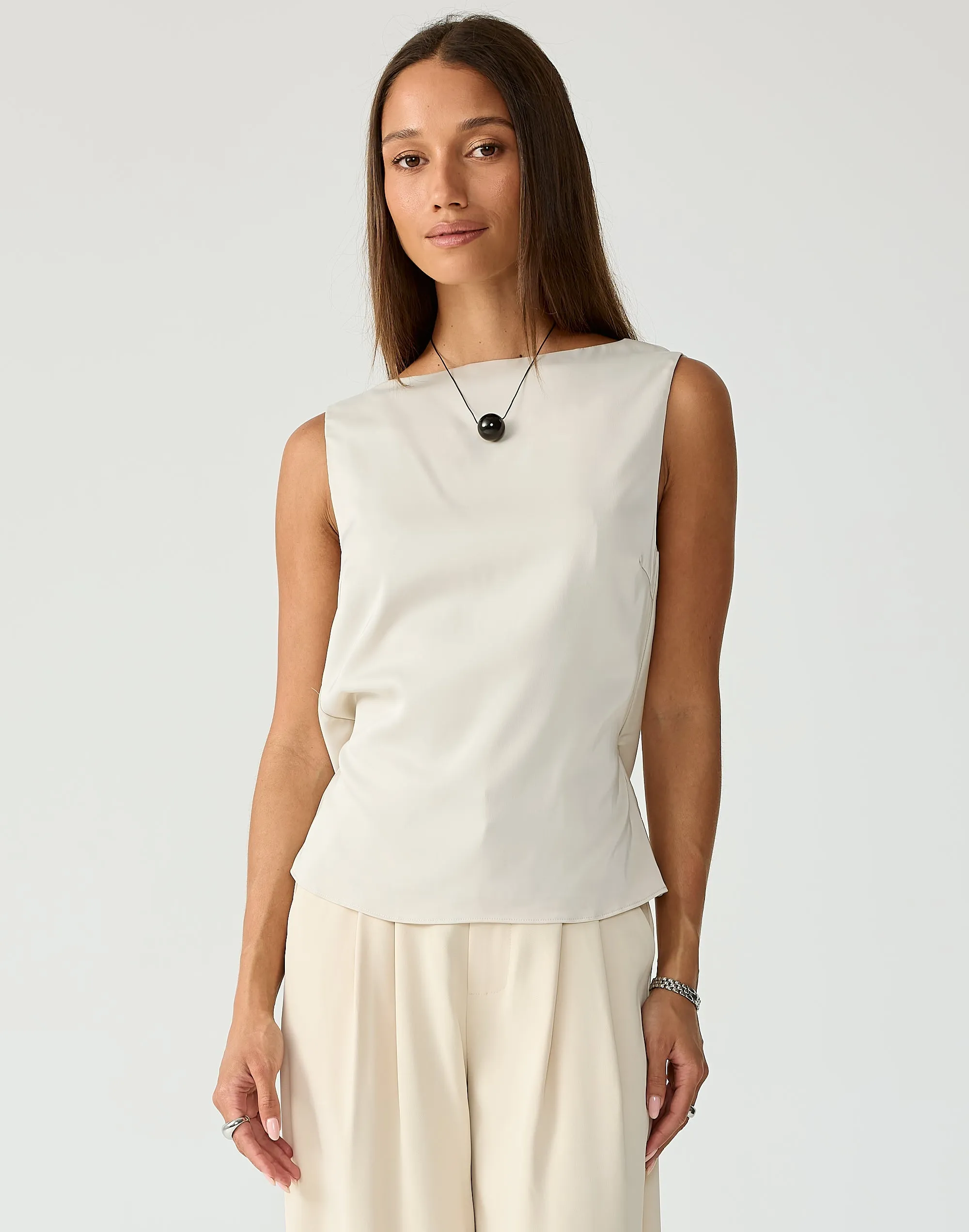 Yasha Top (Oat) sold by Charcoal Clothing product image thumbnail 2