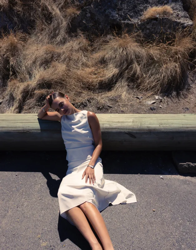 Yasha Top (Oat) sold by Charcoal Clothing