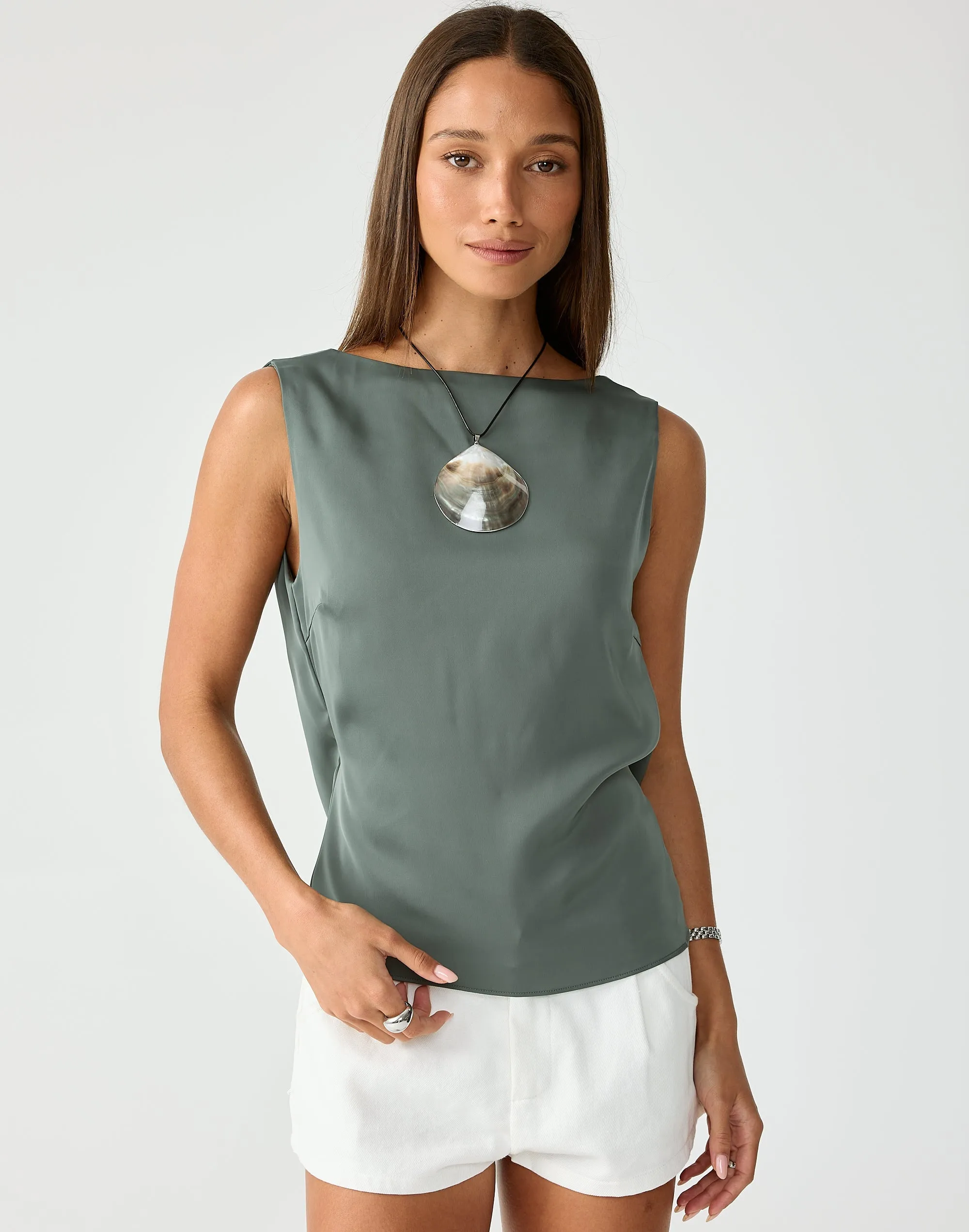 Yasha Top (Smoke) sold by Charcoal Clothing product image thumbnail 4