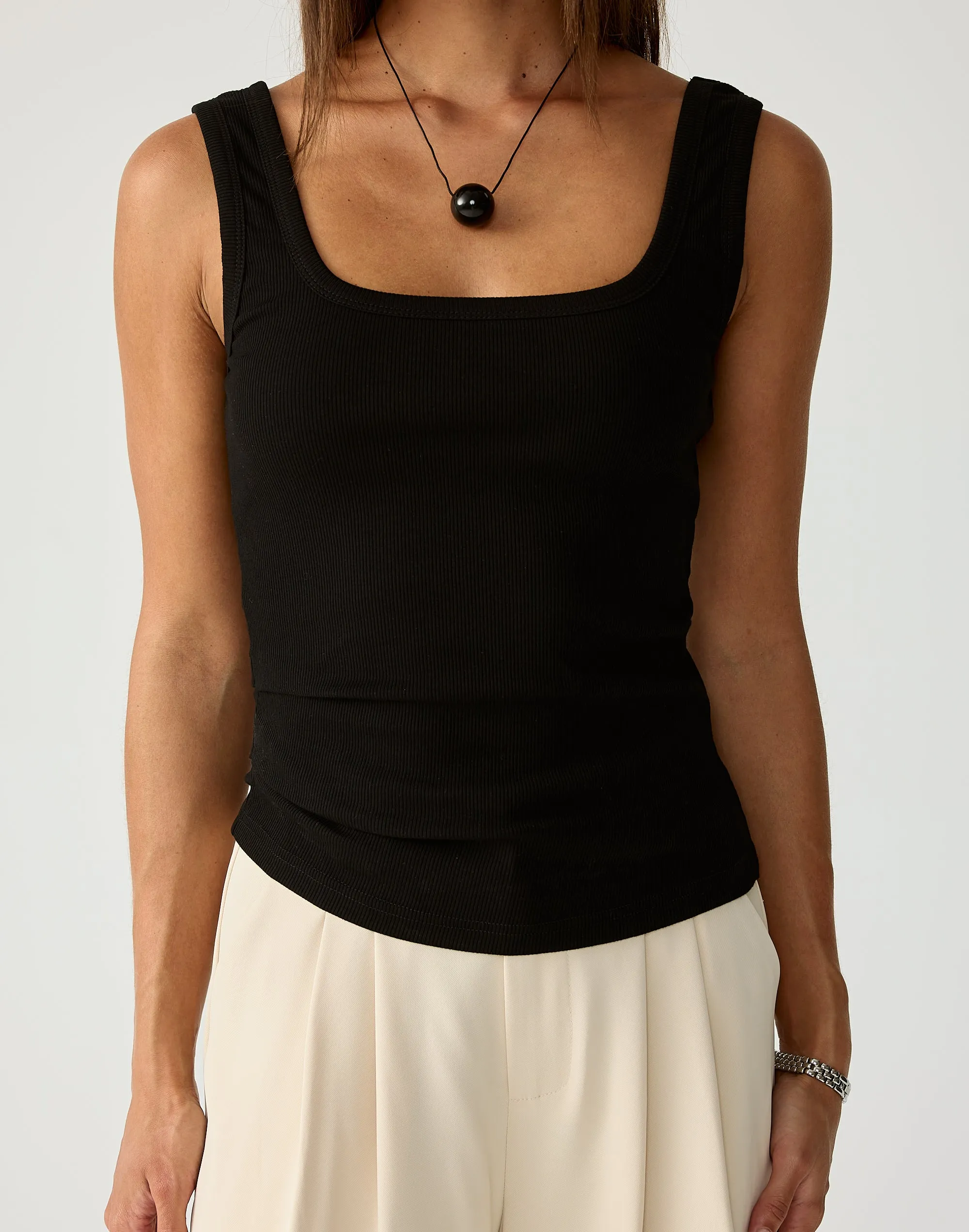 Polar Tank (Black) sold by Charcoal Clothing product image thumbnail 4
