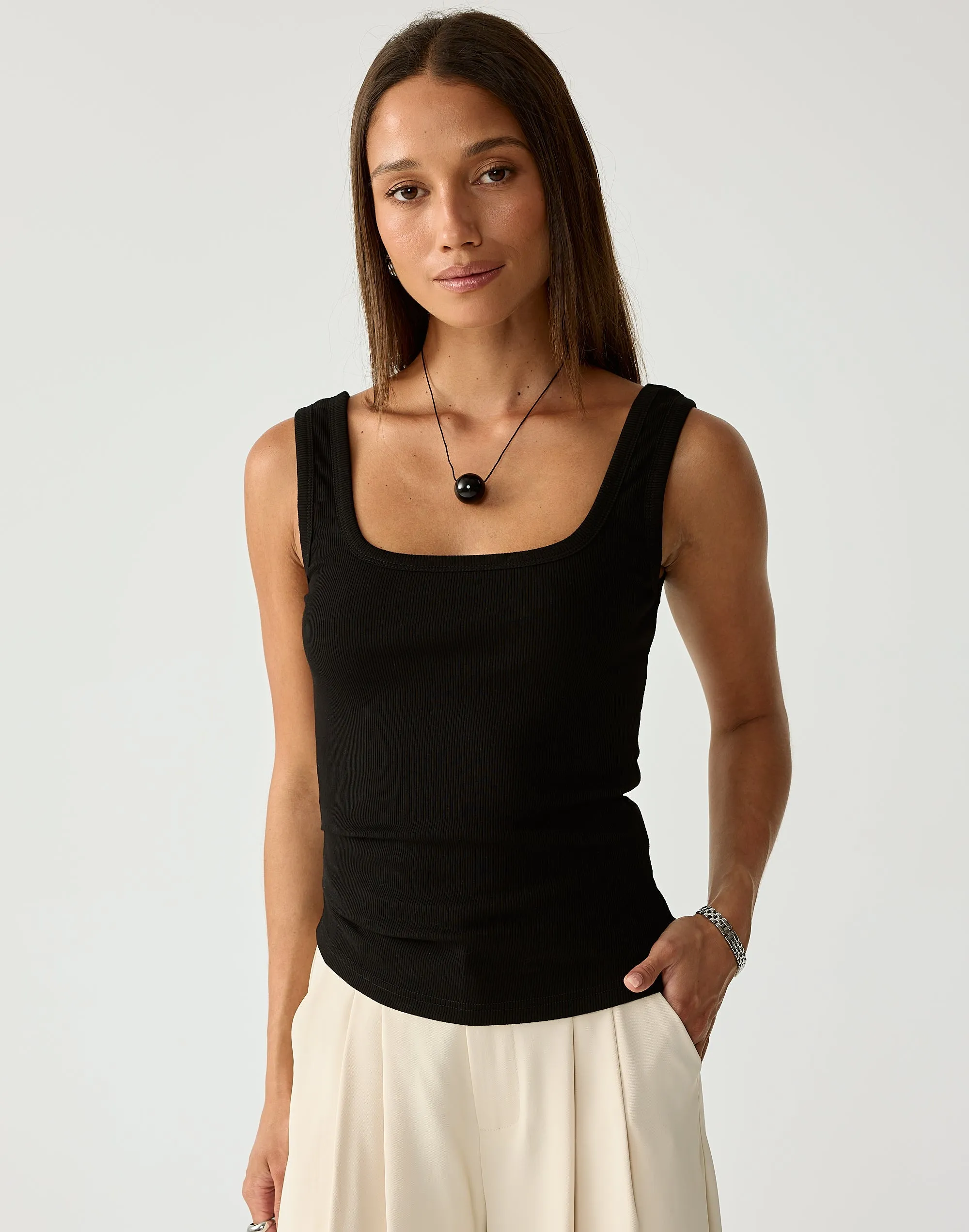 Polar Tank (Black) sold by Charcoal Clothing product image thumbnail 5