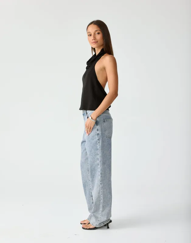 Kaiah Top (Black) made by Charcoal Clothing