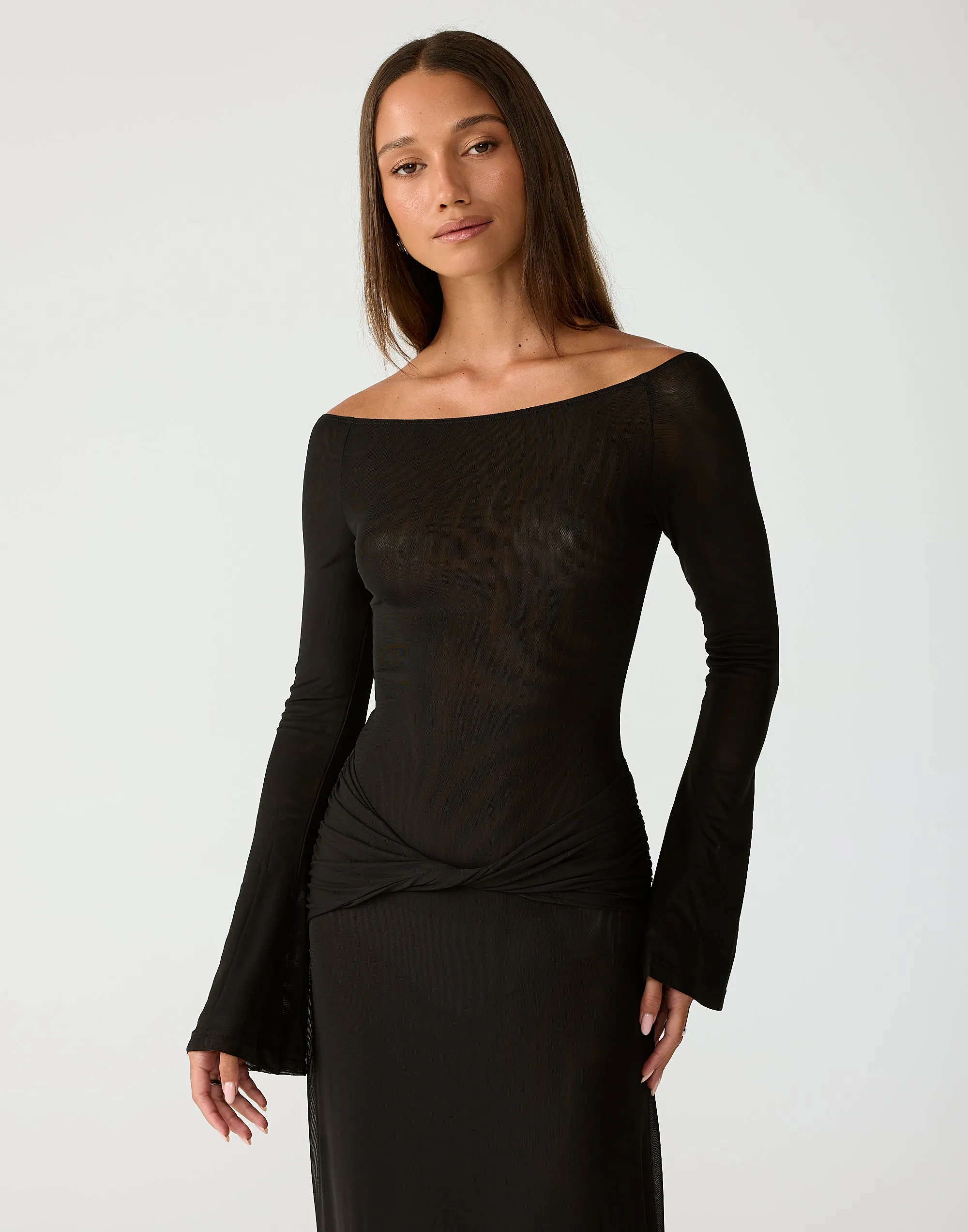 Soleil Maxi Dress (Black) sold by Charcoal Clothing product image thumbnail 3