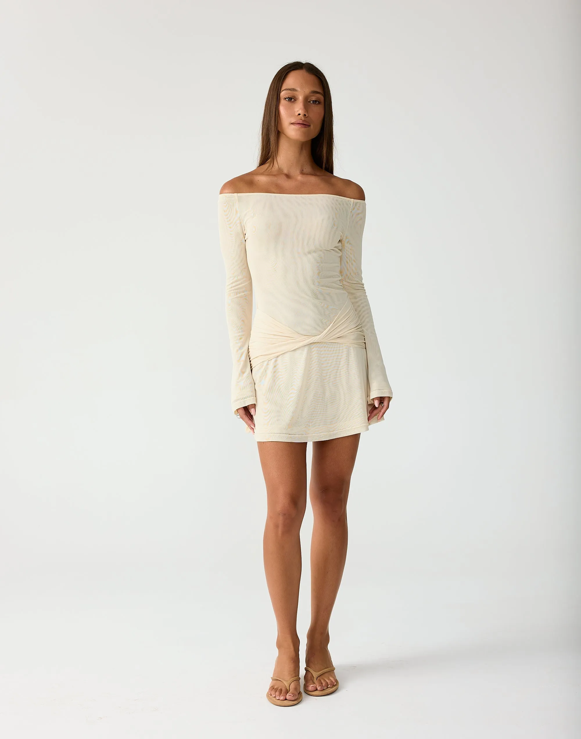 Soleil Mini Dress (Buttermilk) sold by Charcoal Clothing product image thumbnail 4
