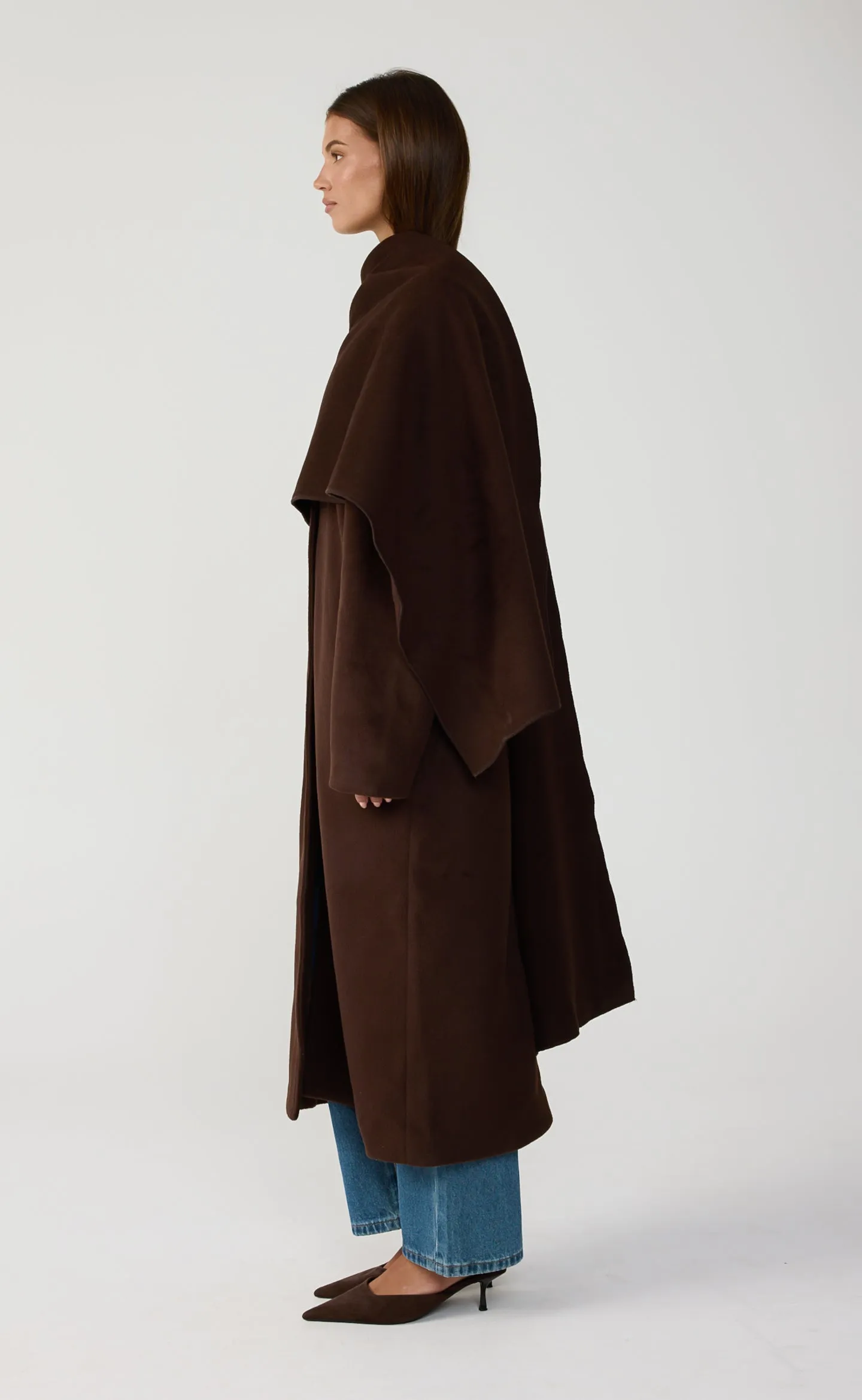 Myers Coat (Chocolate) sold by Charcoal Clothing product image thumbnail 4