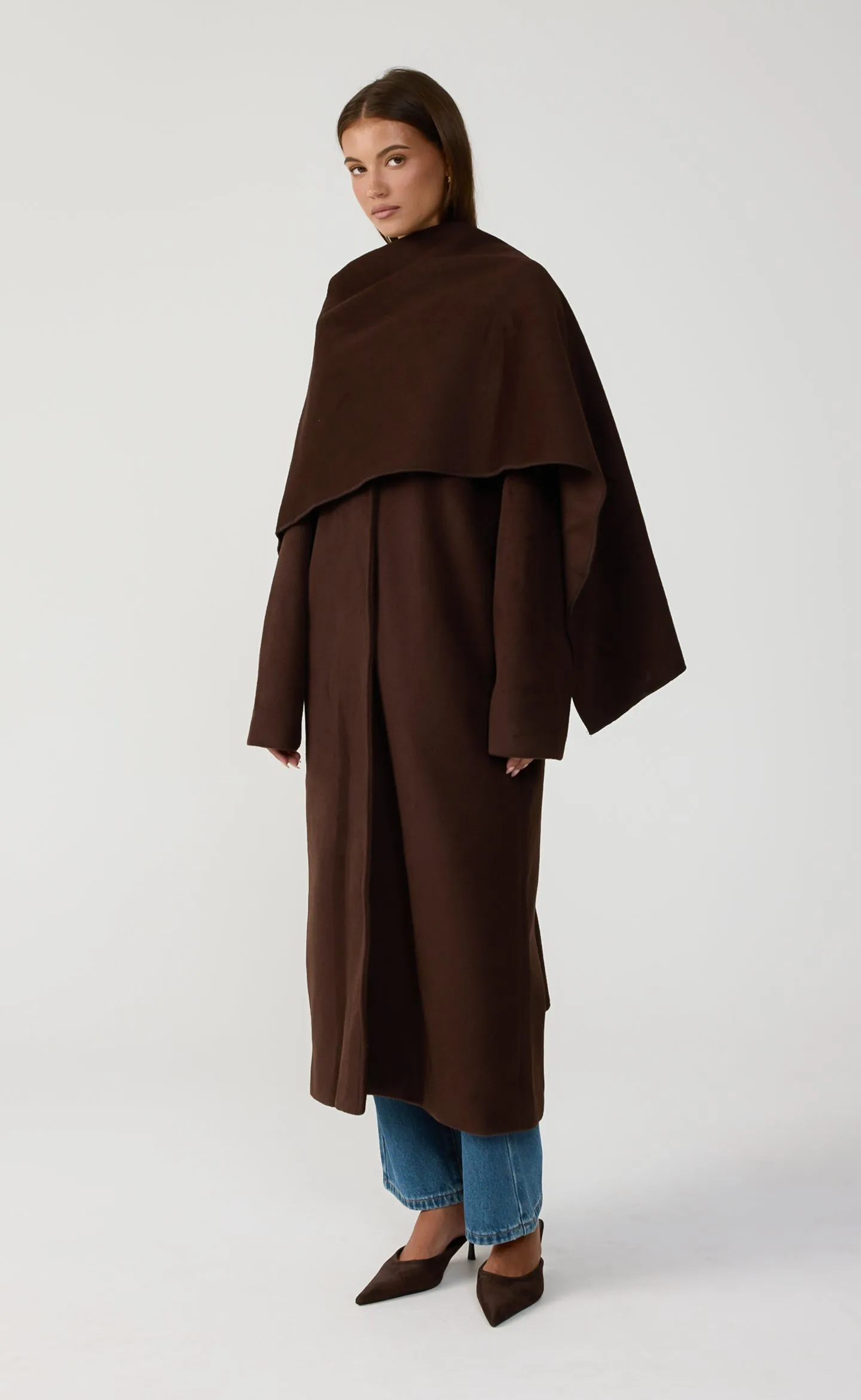 Myers Coat (Chocolate) sold by Charcoal Clothing product image thumbnail 5