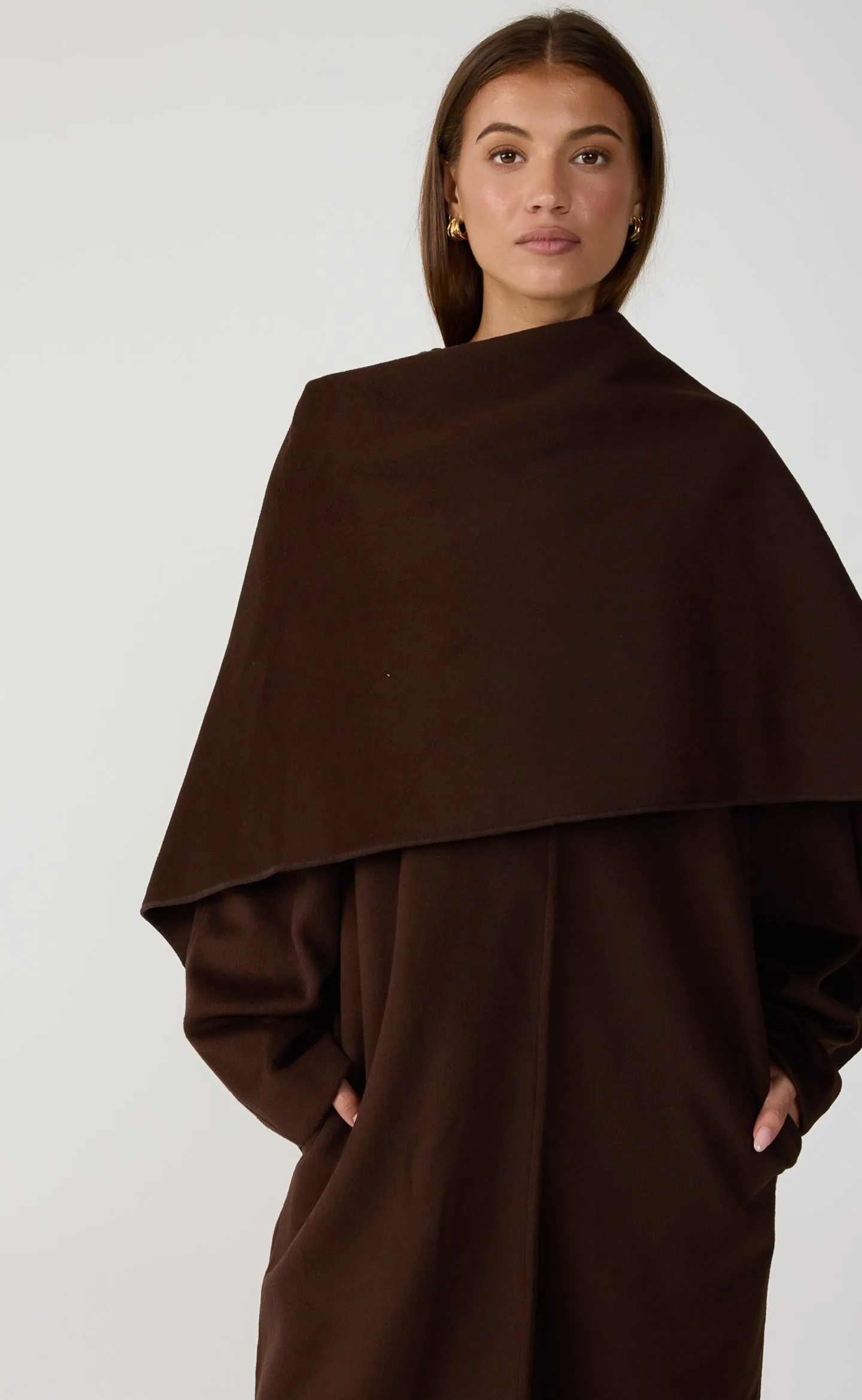 Myers Coat (Chocolate) sold by Charcoal Clothing product image thumbnail 2