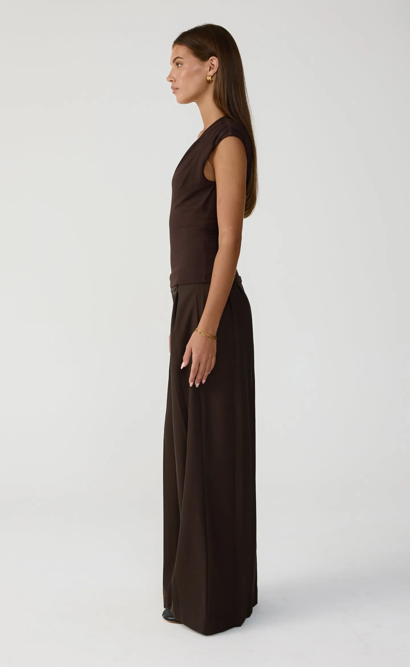 Kash Top (Chocolate) sold by Charcoal Clothing product image thumbnail 4