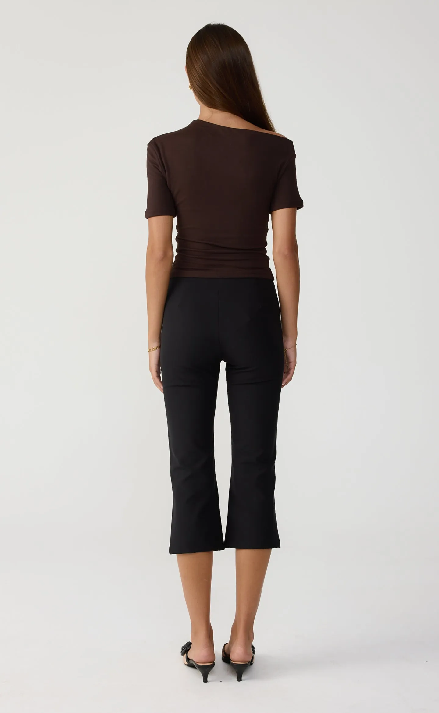 Bowen Top (Chocolate) sold by Charcoal Clothing product image thumbnail 3