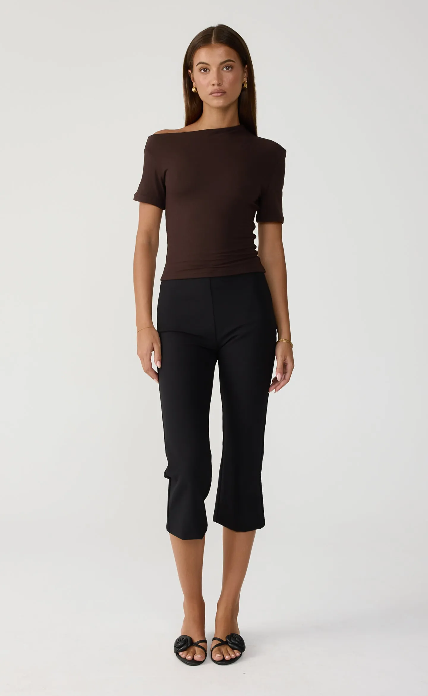 Bowen Top (Chocolate) sold by Charcoal Clothing product image thumbnail 2