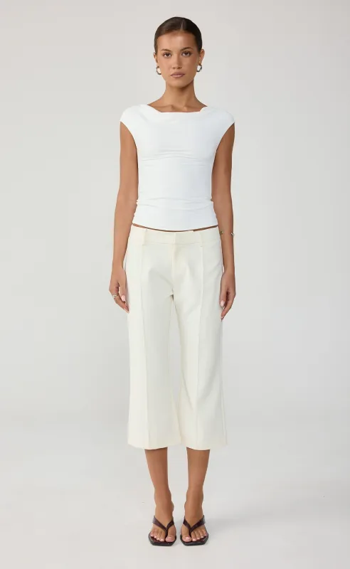 Blake Top (White) made by Charcoal Clothing