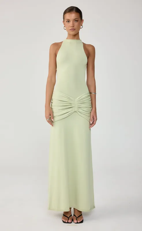 Diana Maxi Dress (Sage) made by Charcoal Clothing