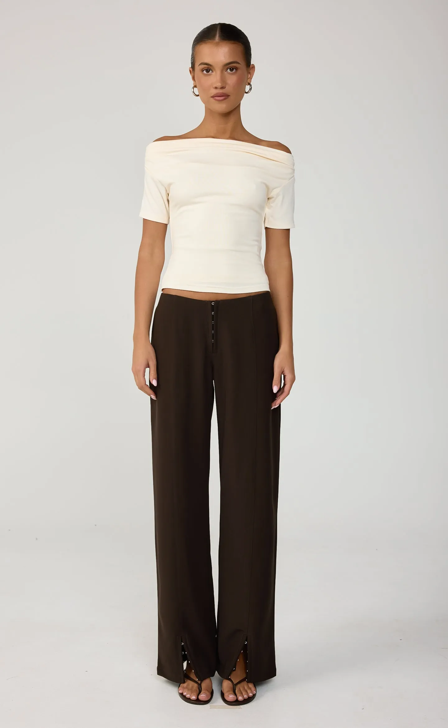 Lillia Top (Oat) sold by Charcoal Clothing product image thumbnail 3