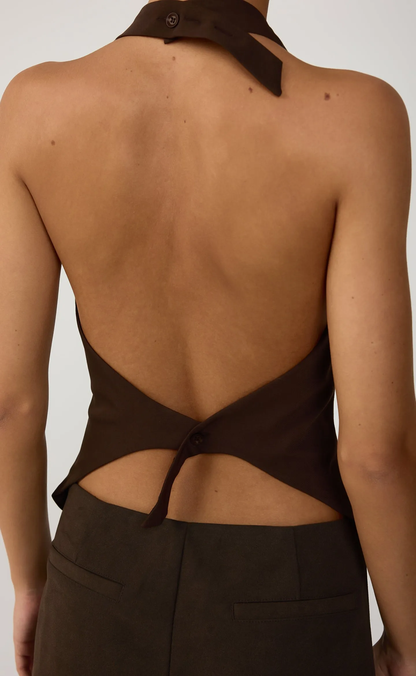 Ivora Top (Chocolate) sold by Charcoal Clothing product image thumbnail 5