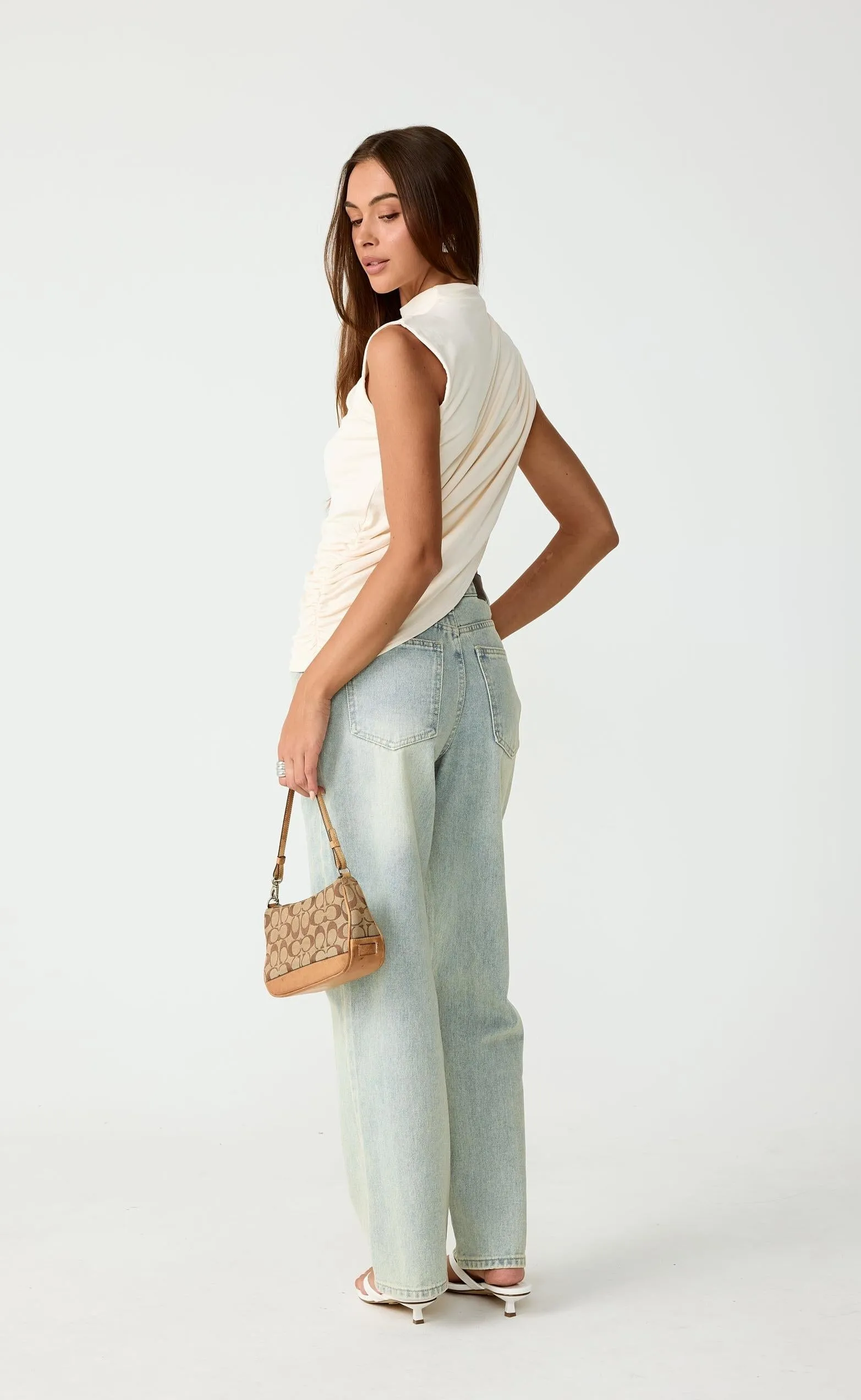 Lennox Top (Oat) sold by Charcoal Clothing product image thumbnail 2