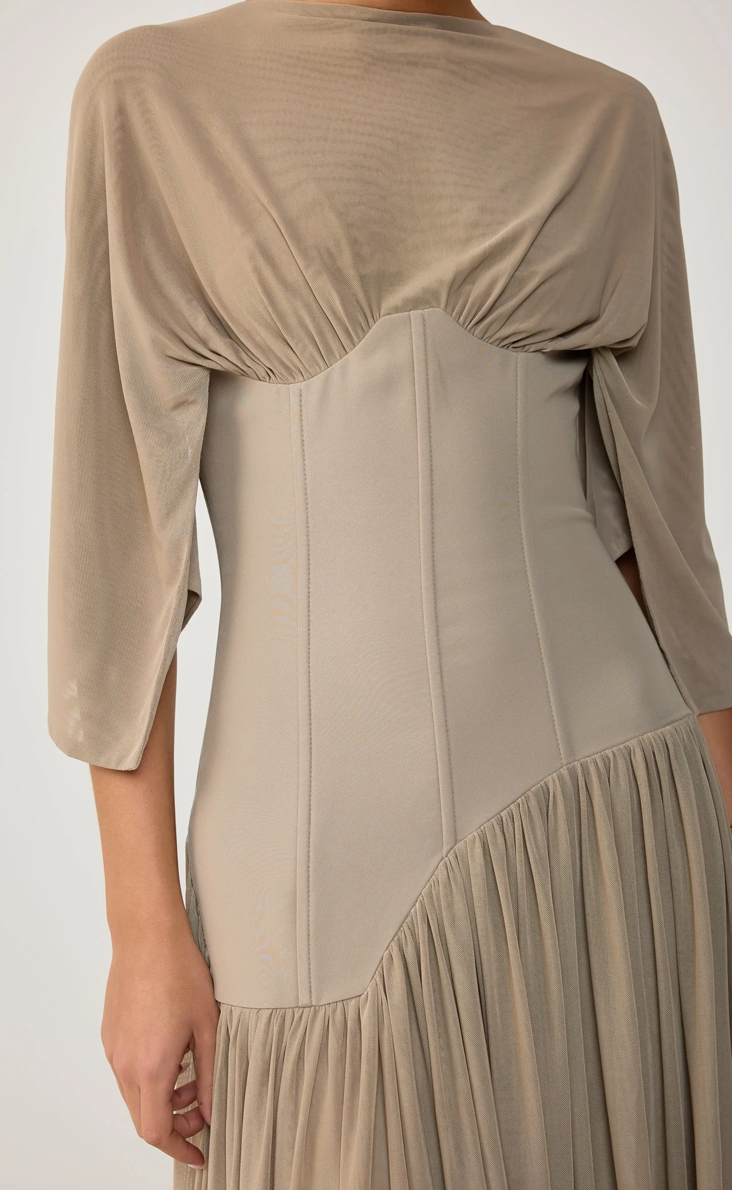 Giovanna Maxi Dress (Mushroom) sold by Charcoal Clothing product image thumbnail 5