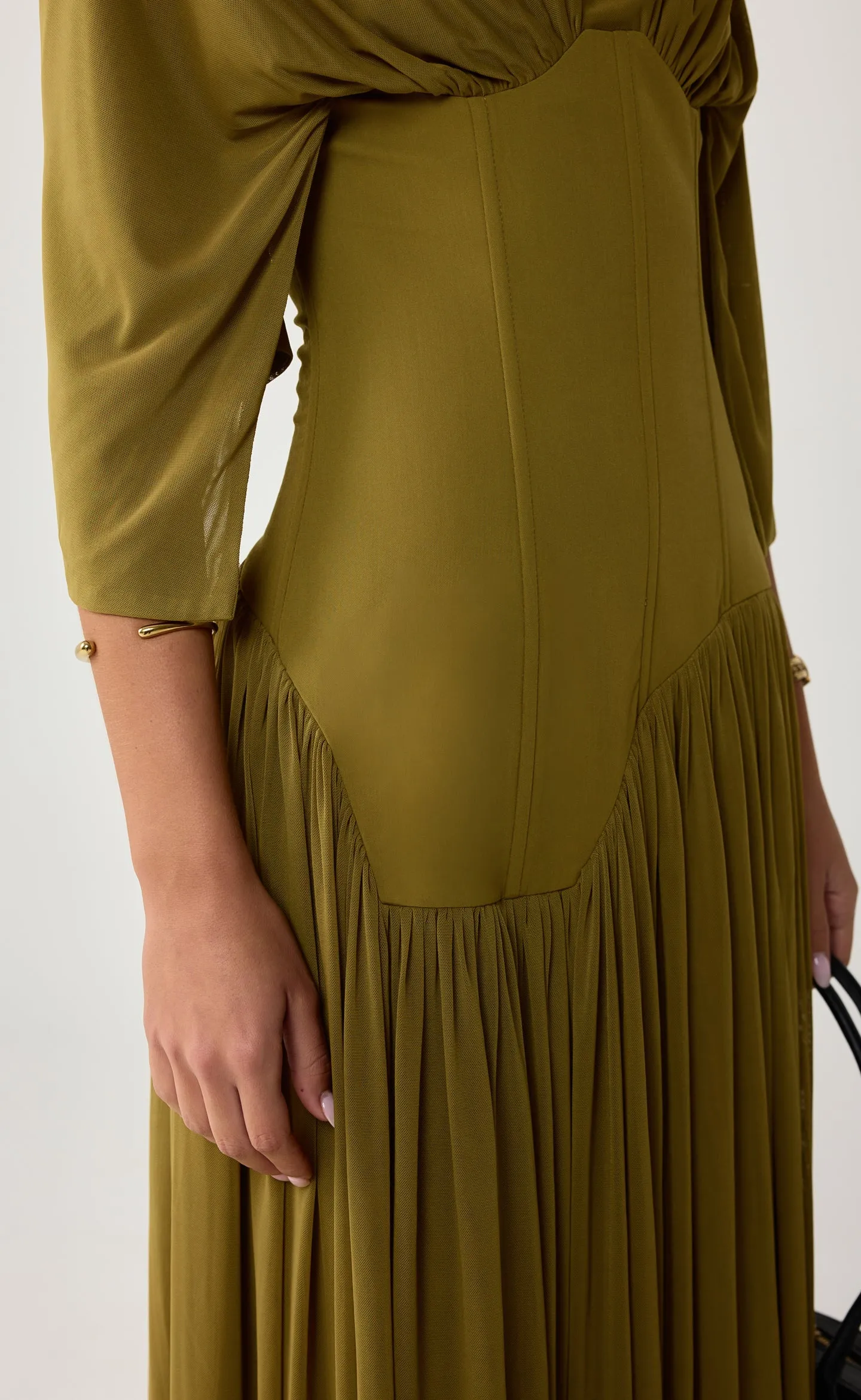 Giovanna Maxi Dress (Olive) sold by Charcoal Clothing product image thumbnail 5
