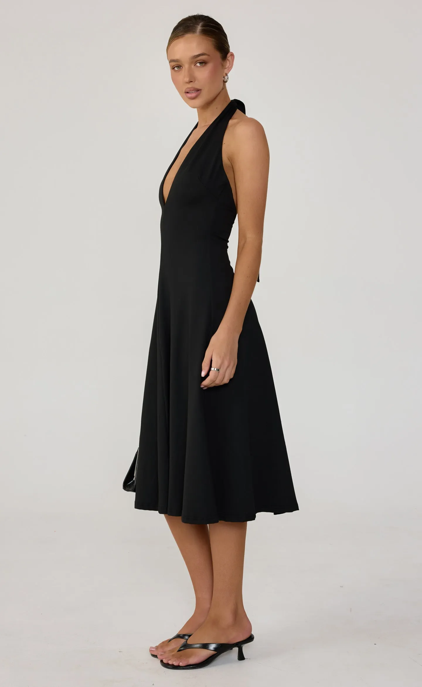 Sable Midi Dress (Black) sold by Charcoal Clothing product image thumbnail 4