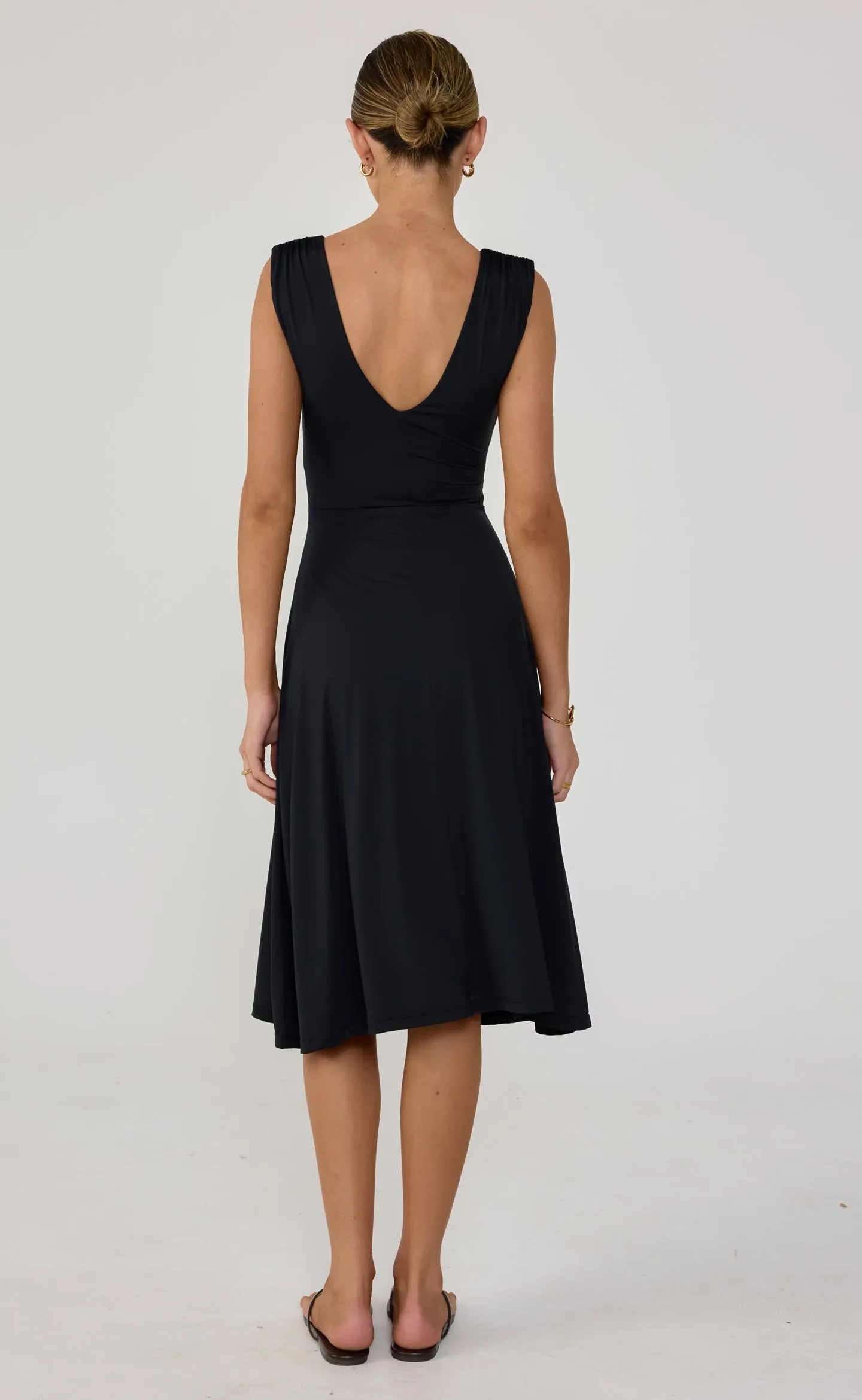 Milene Midi Dress (Black) sold by Charcoal Clothing product image thumbnail 3