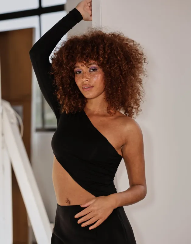 Penton Long Sleeve Top (Black) sold by Charcoal Clothing