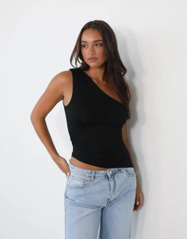 Aymee Top (Black) sold by Charcoal Clothing