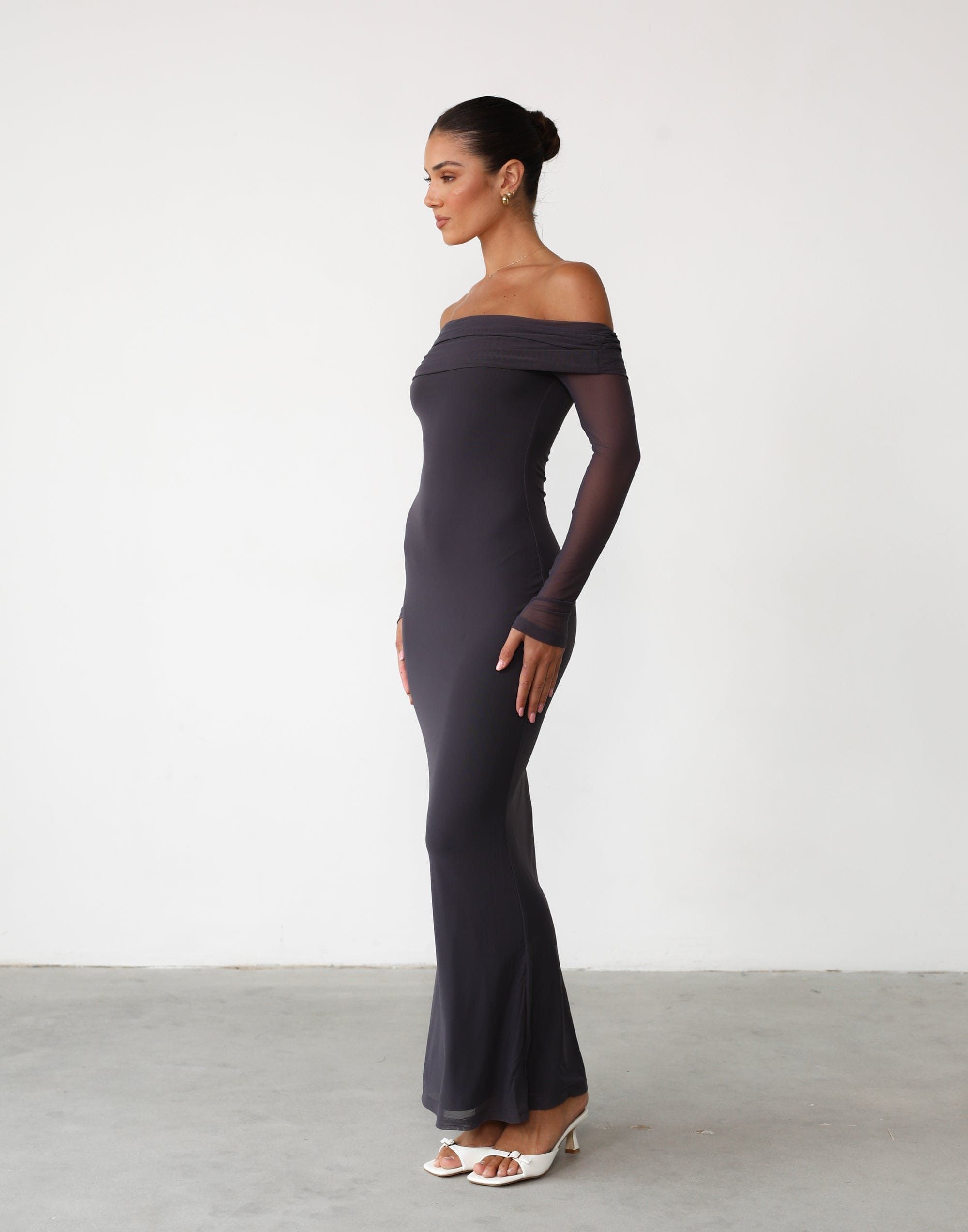 Carmella Maxi Dress (Charcoal) sold by Charcoal Clothing product image thumbnail 3