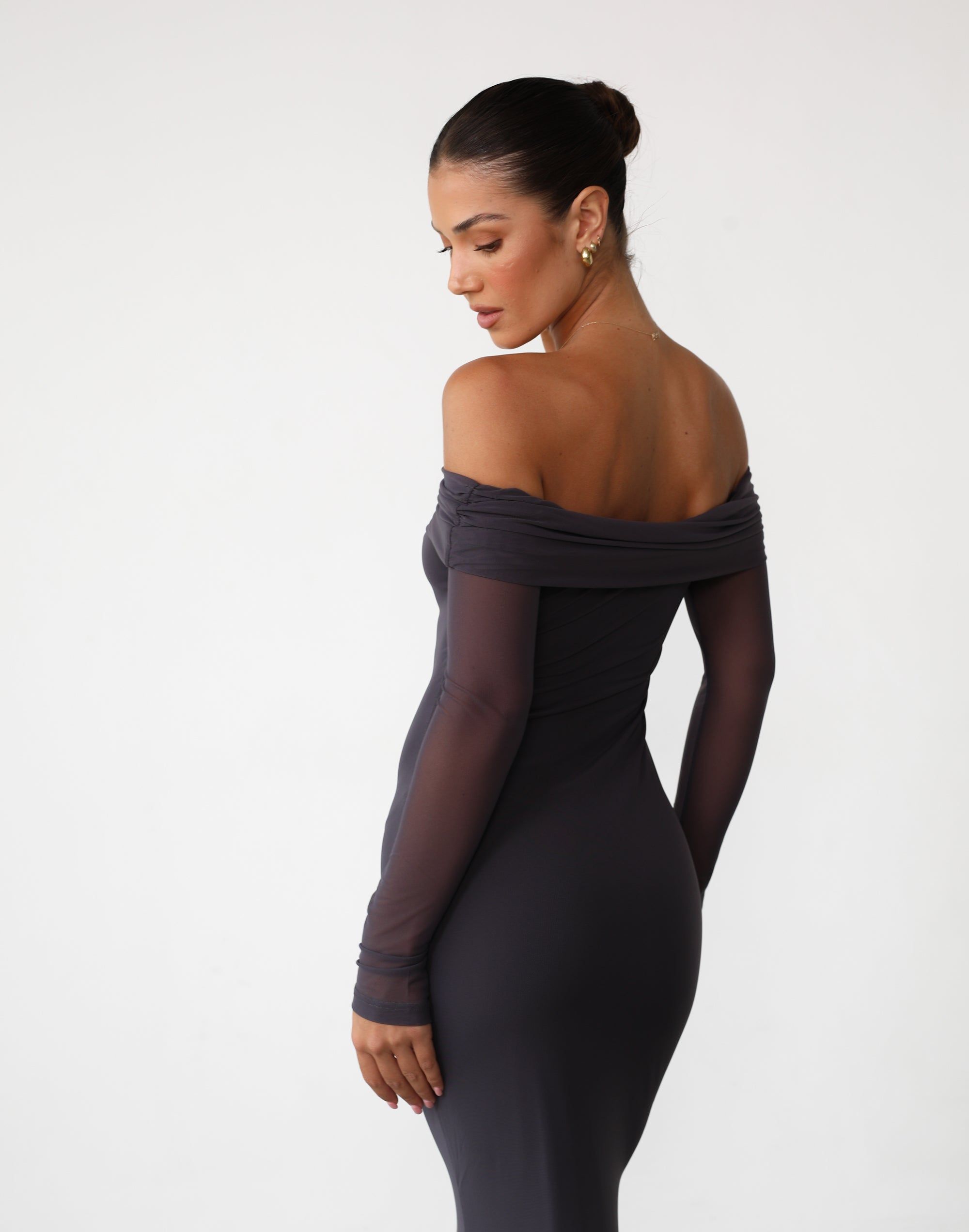 Carmella Maxi Dress (Charcoal) sold by Charcoal Clothing product image thumbnail 5