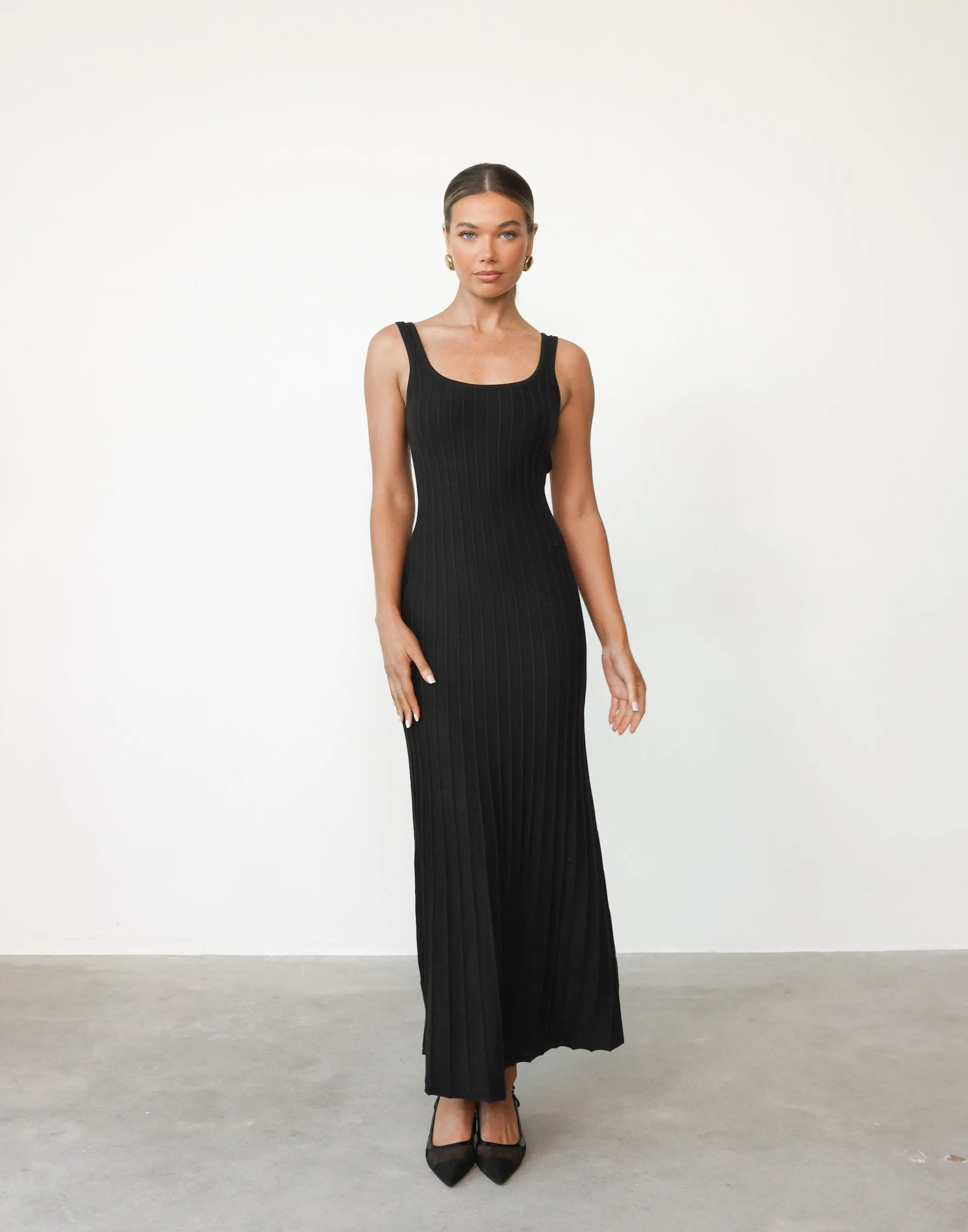 Marzia Maxi Dress (Black) sold by Charcoal Clothing