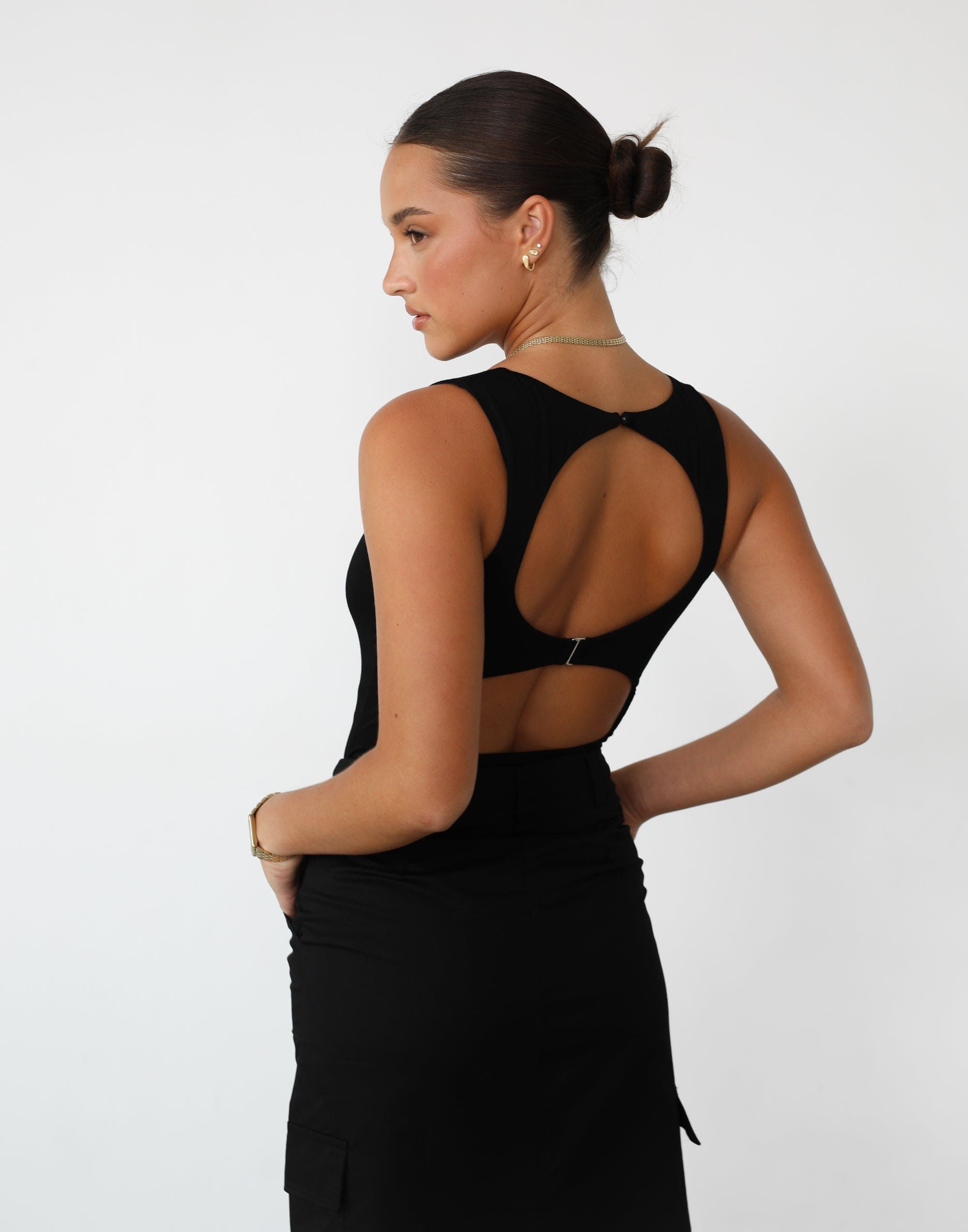 Jace Bodysuit (Black) sold by Charcoal Clothing