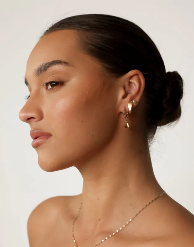 Maia Earrings (Gold) sold by Charcoal Clothing