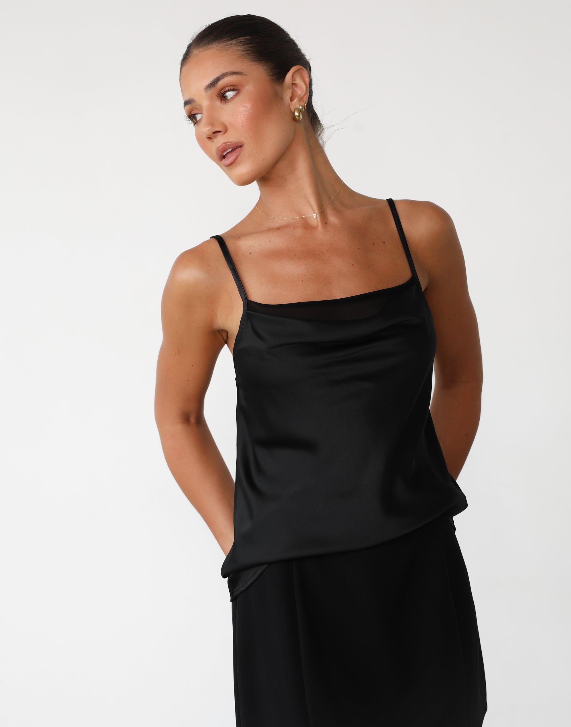 Lela Cami Top (Black) sold by Charcoal Clothing product image thumbnail 5