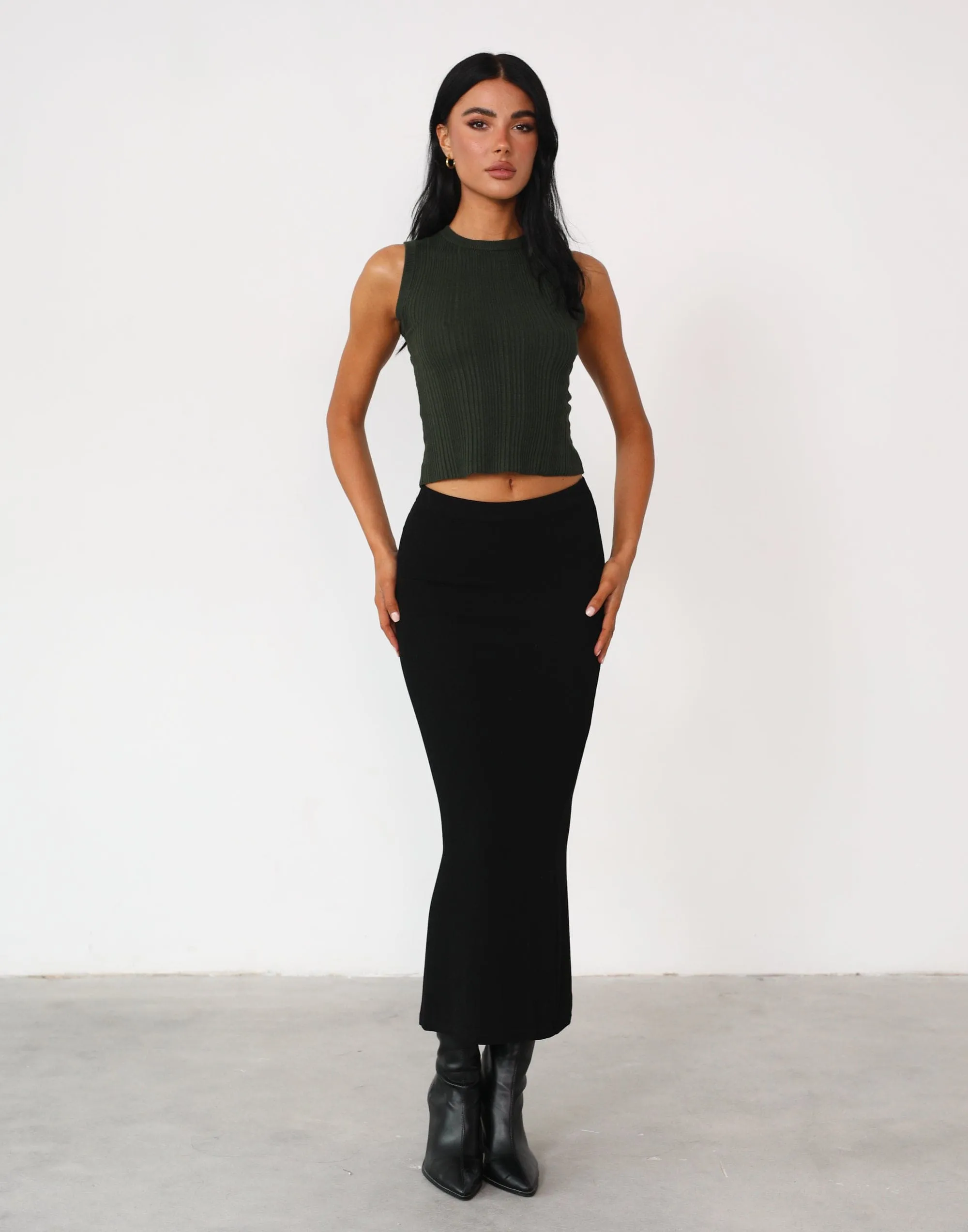 Kay Midi Skirt (Black) sold by Charcoal Clothing product image thumbnail 2