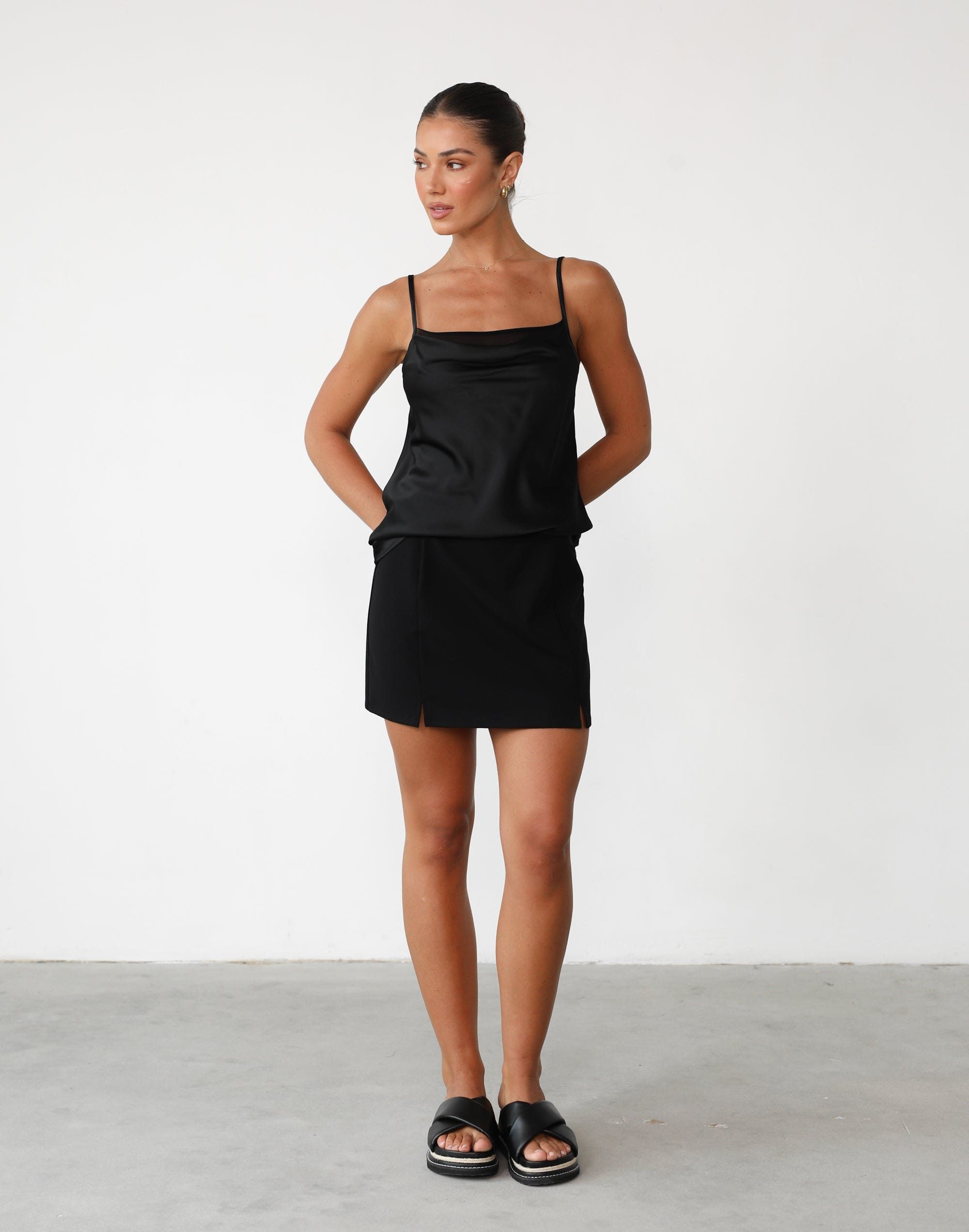 Lela Cami Top (Black) sold by Charcoal Clothing product image thumbnail 3