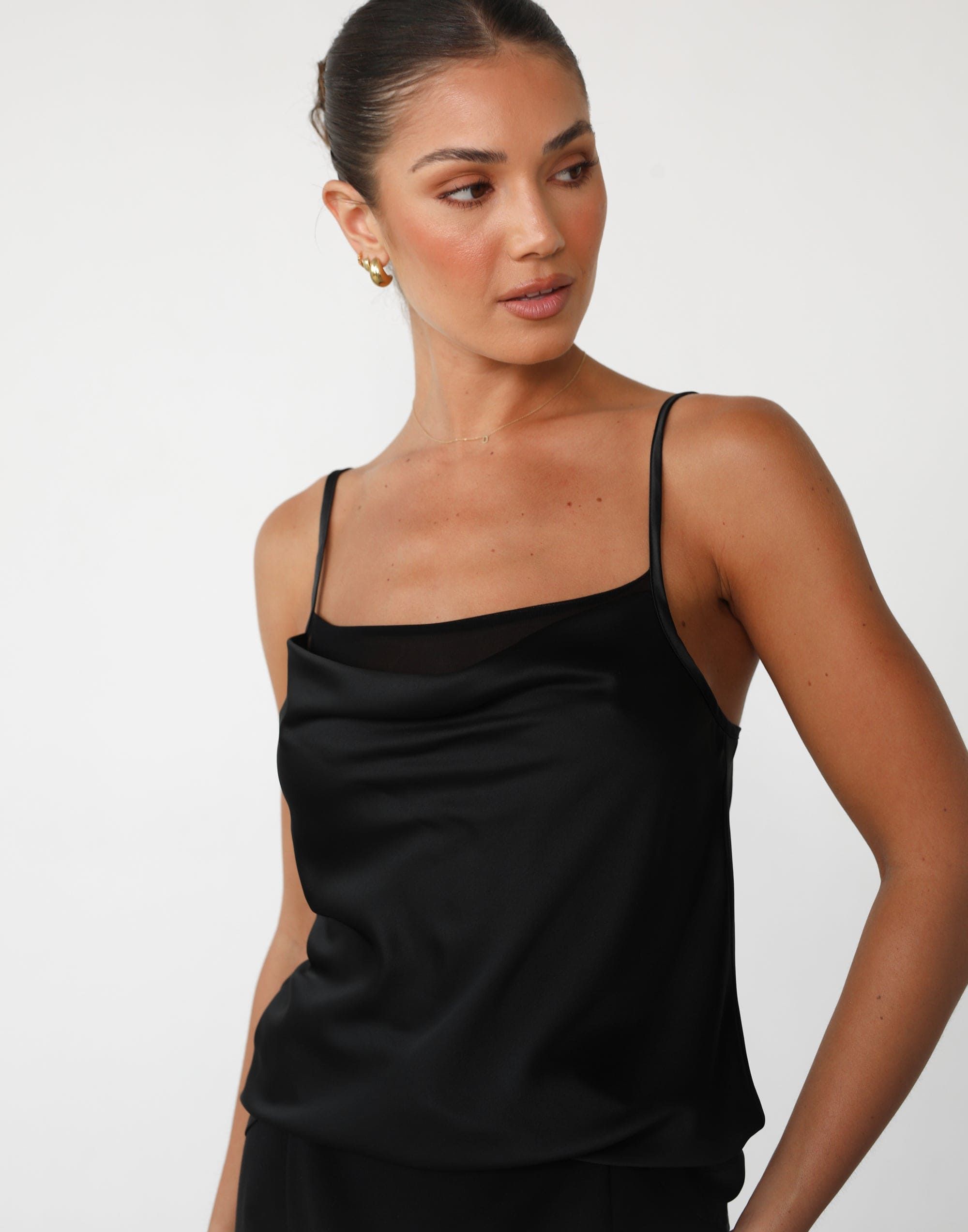 Lela Cami Top (Black) sold by Charcoal Clothing product image thumbnail 2