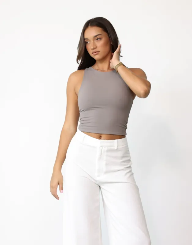 Alainn Top (Ash) sold by Charcoal Clothing
