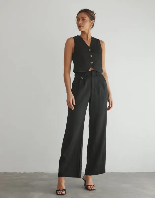 Dahlia Pants (Black) sold by Charcoal Clothing