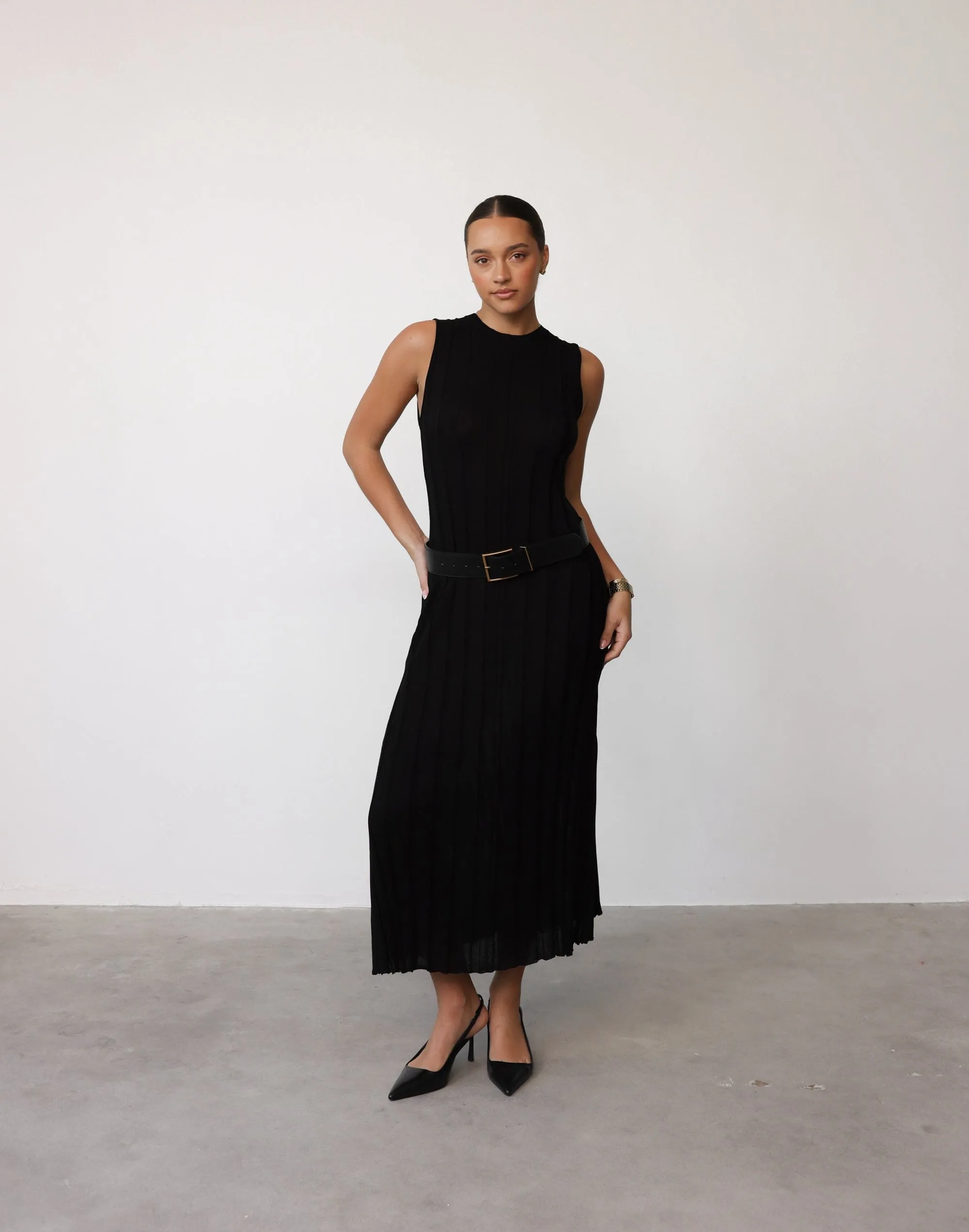 Jemima Maxi Dress (Black) sold by Charcoal Clothing