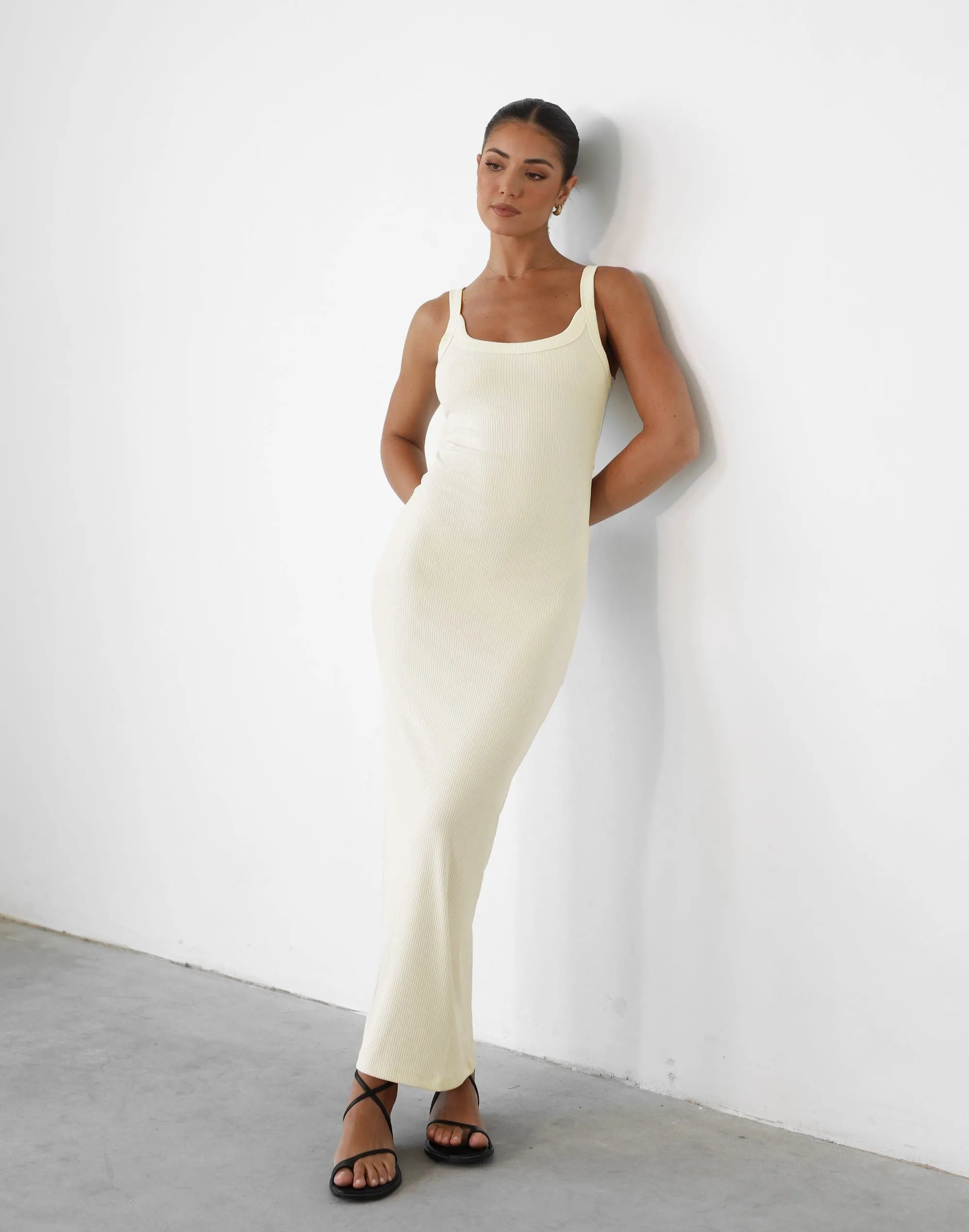 Skyler Maxi Dress (Off White) sold by Charcoal Clothing product image thumbnail 4
