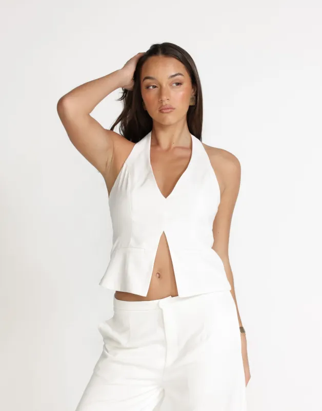 Kit Top (White) sold by Charcoal Clothing